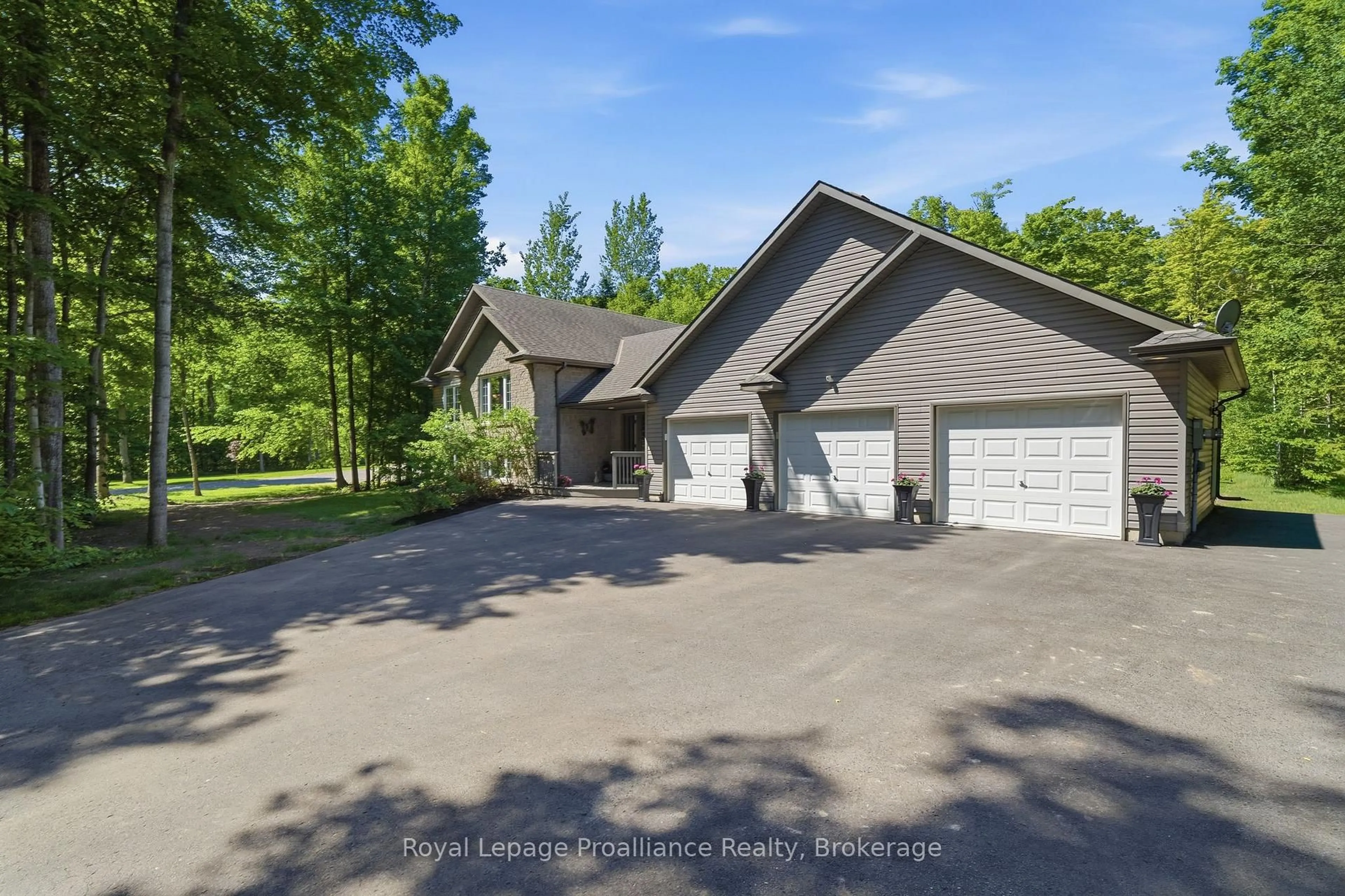 A pic from outside/outdoor area/front of a property/back of a property/a pic from drone, water/lake/river/ocean view for 1098 Stoney Point Rd, Brighton Ontario K0K 1H0