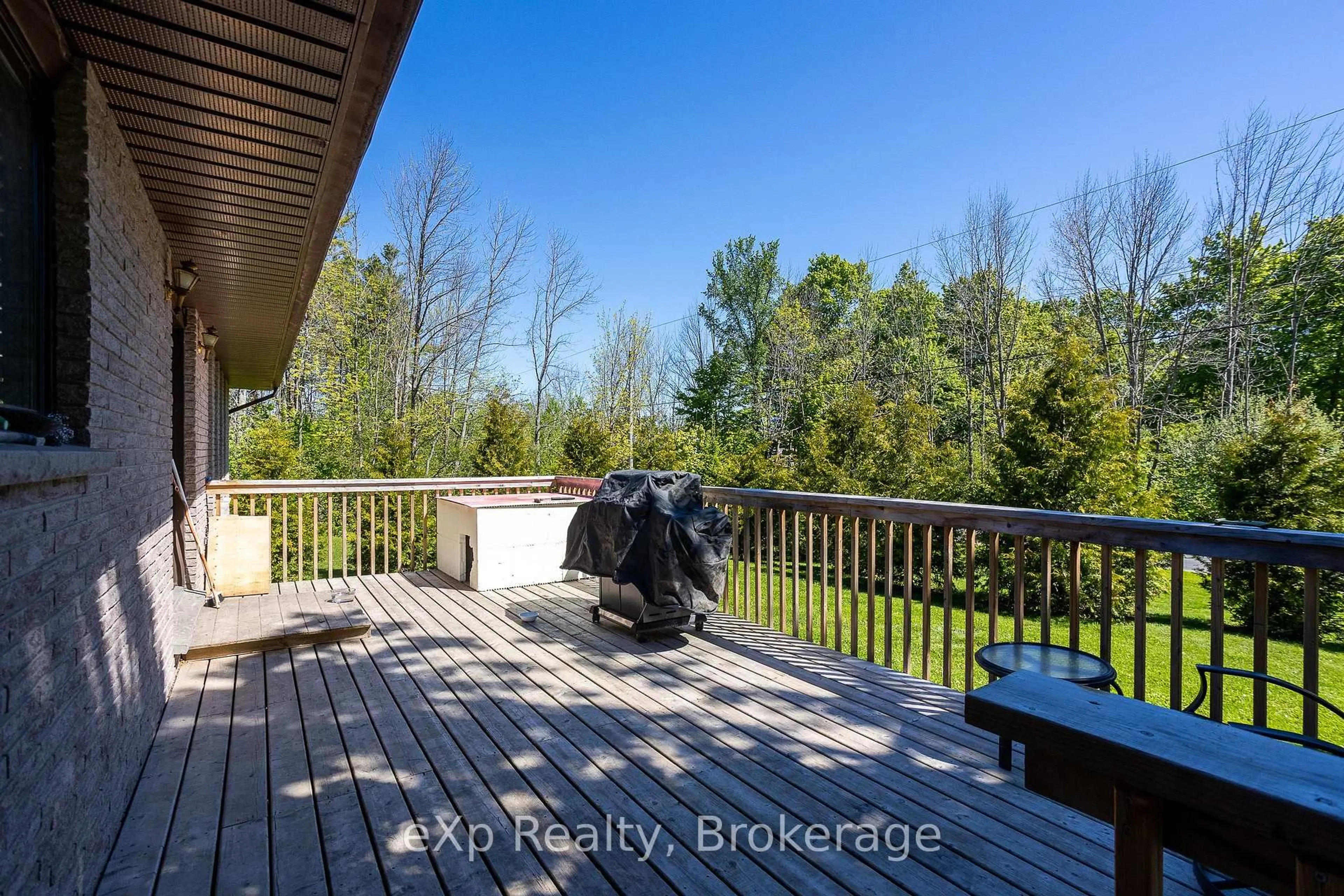 Patio, water/lake/river/ocean view for 117 East Rd, Northern Bruce Peninsula Ontario N0H 1W0