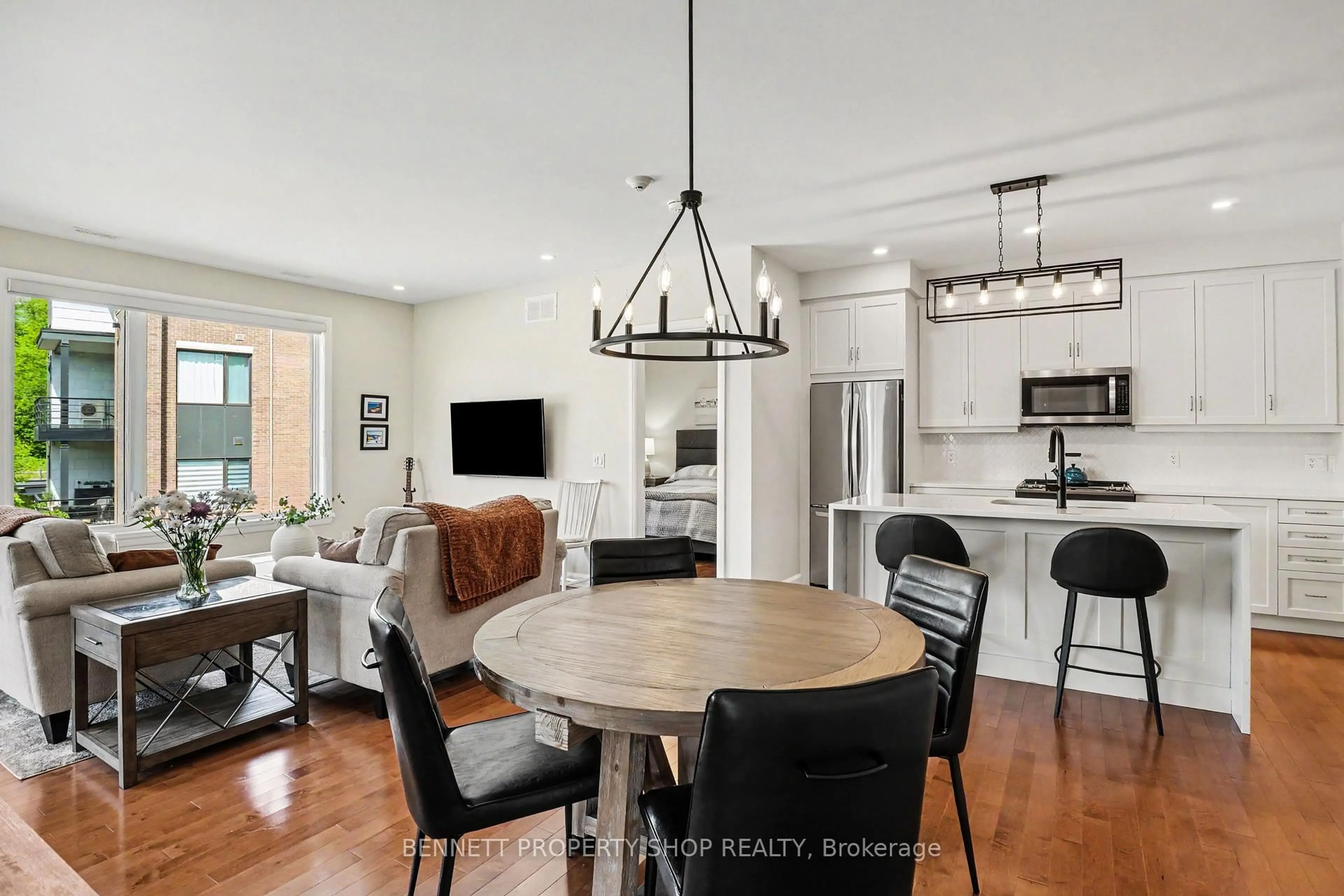 Open concept kitchen, unknown for 190 Boundstone Way #202, Ottawa Ontario K2T 0M9