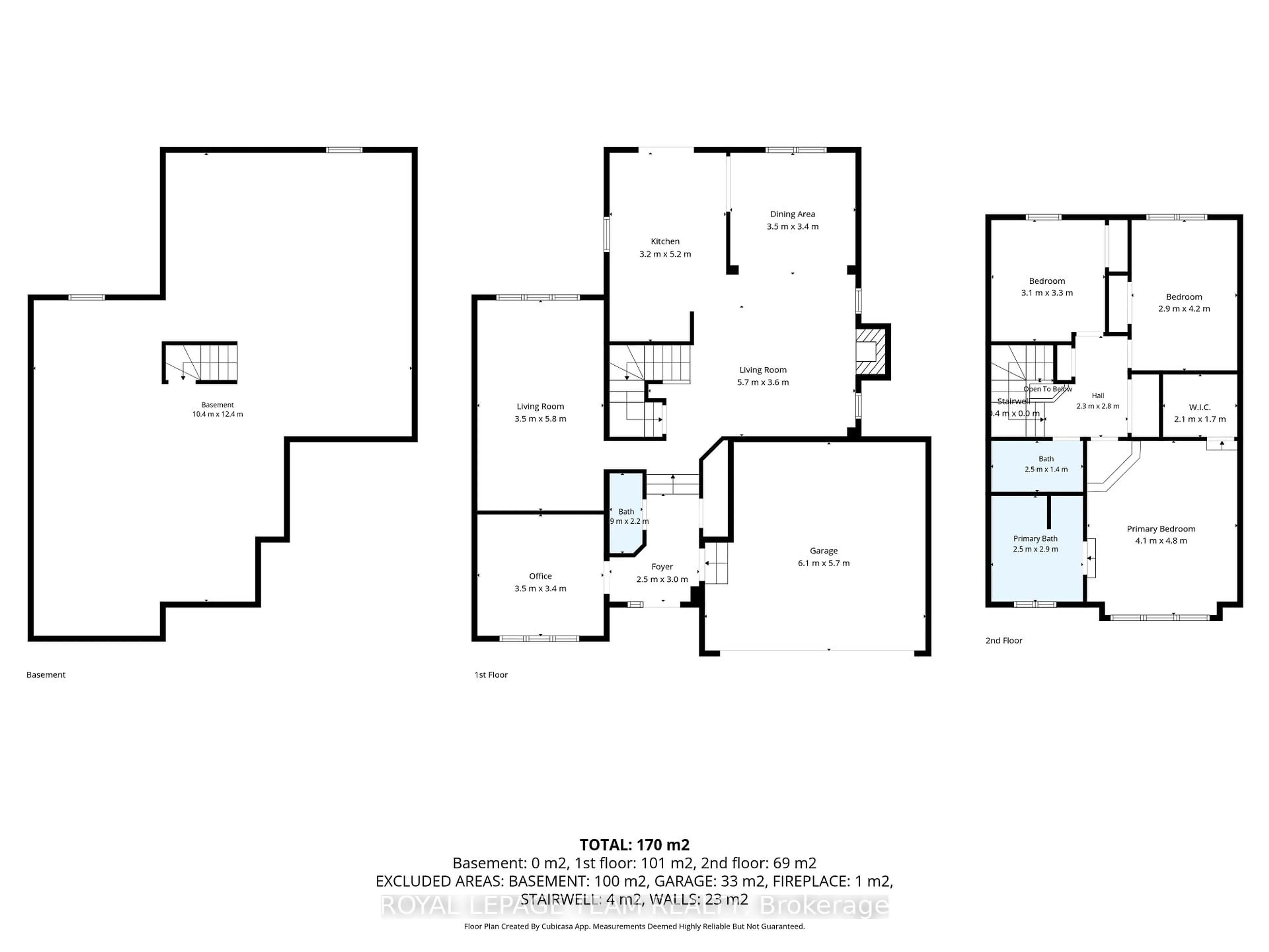 Floor plan for 408 Centenaire St, Russell Ontario K0A 1W0