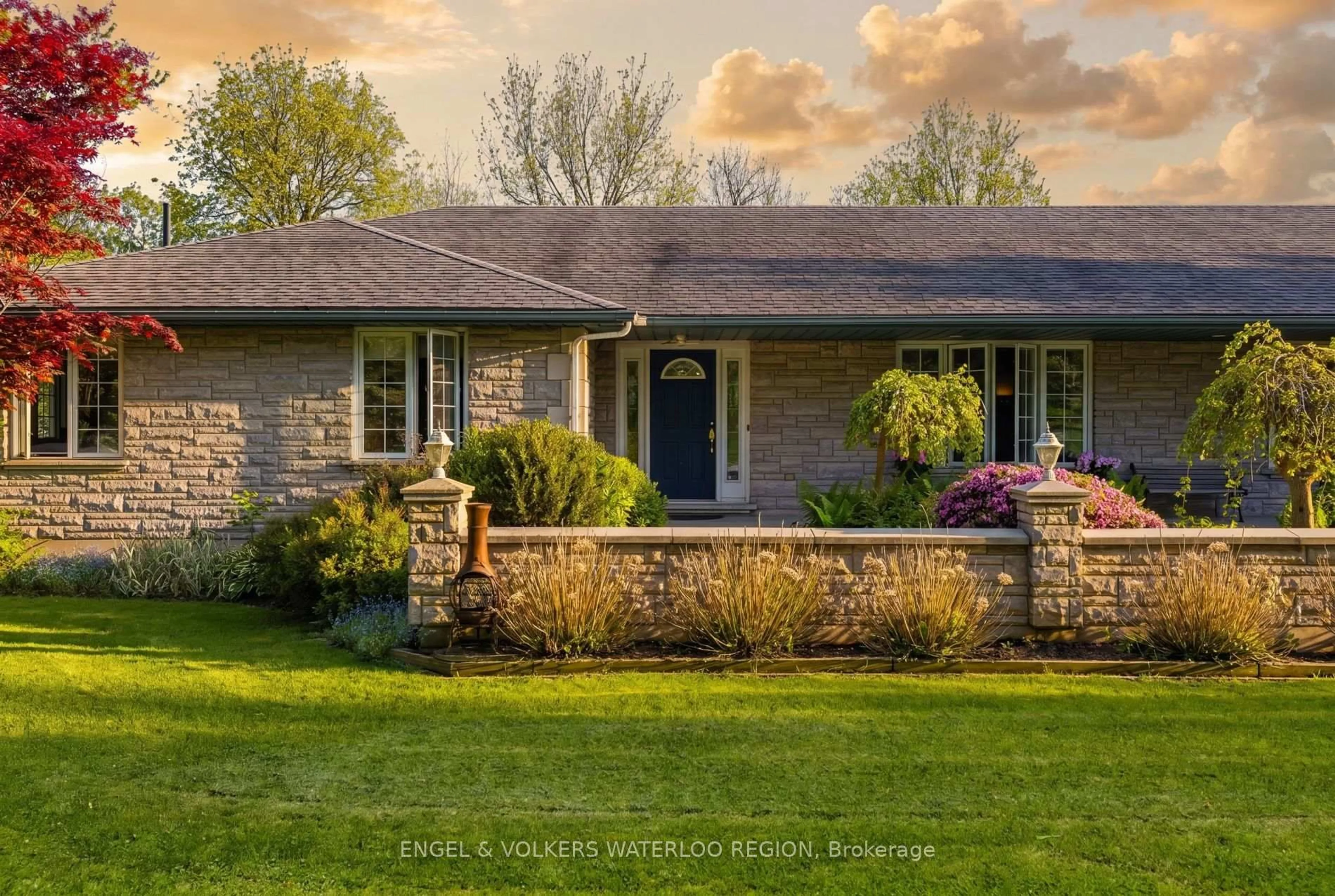 Home with brick exterior material, street for 48 German School Rd, Brant Ontario N3L 3E1