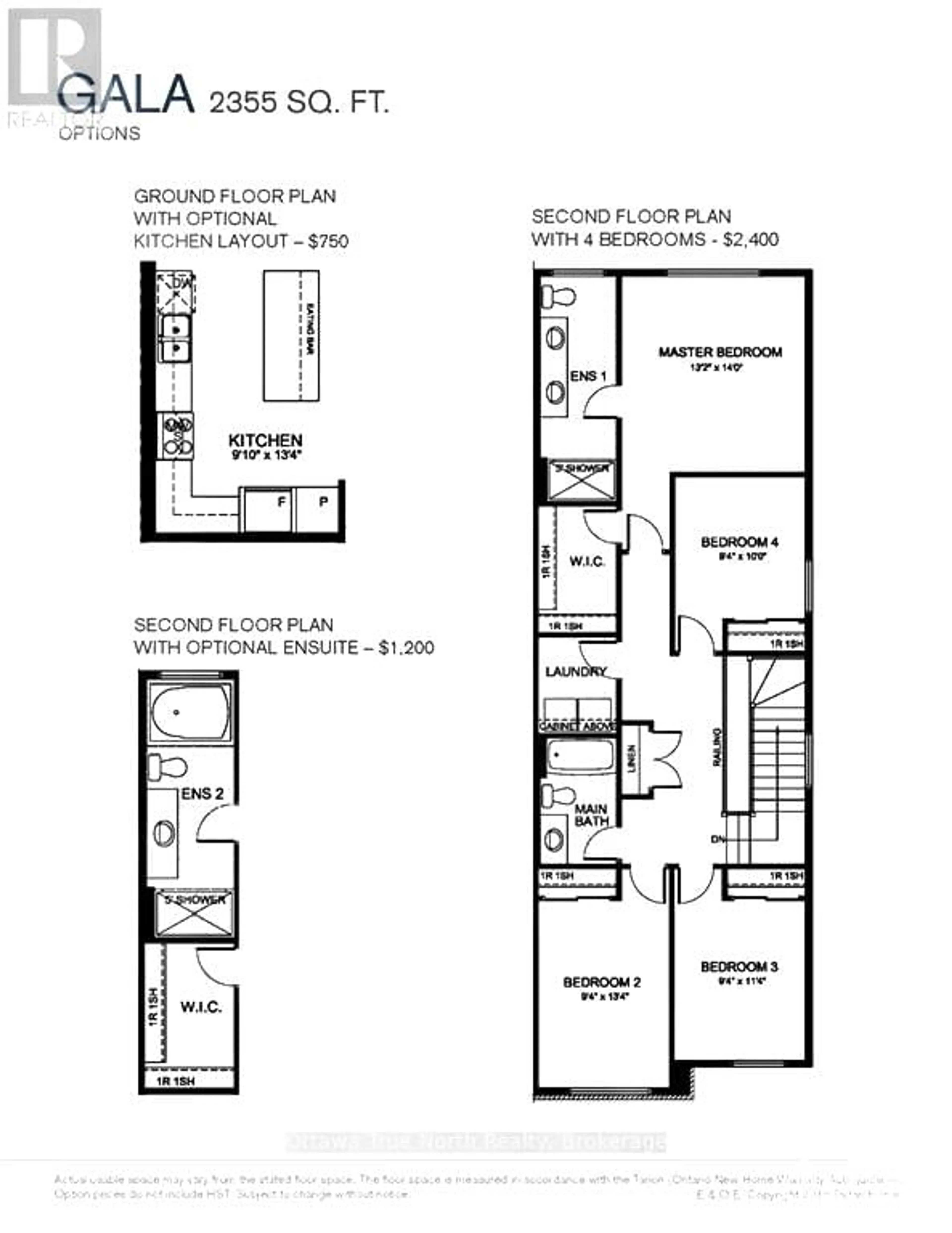 Floor plan for 621 Taliesin Cres, Ottawa Ontario K2S 2W5