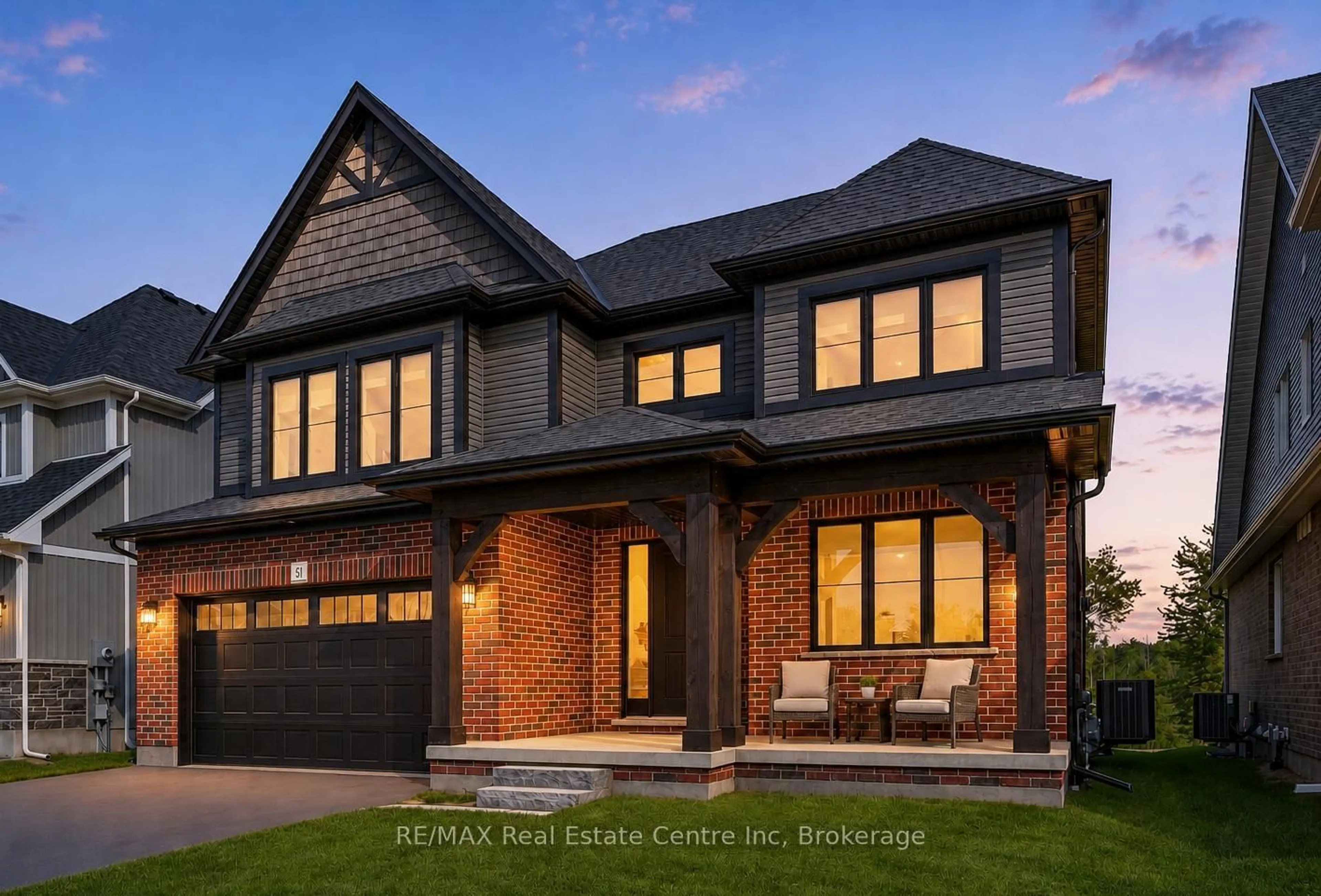 Home with brick exterior material, street for 51 Imrie Rd, Centre Wellington Ontario N0B 1S0