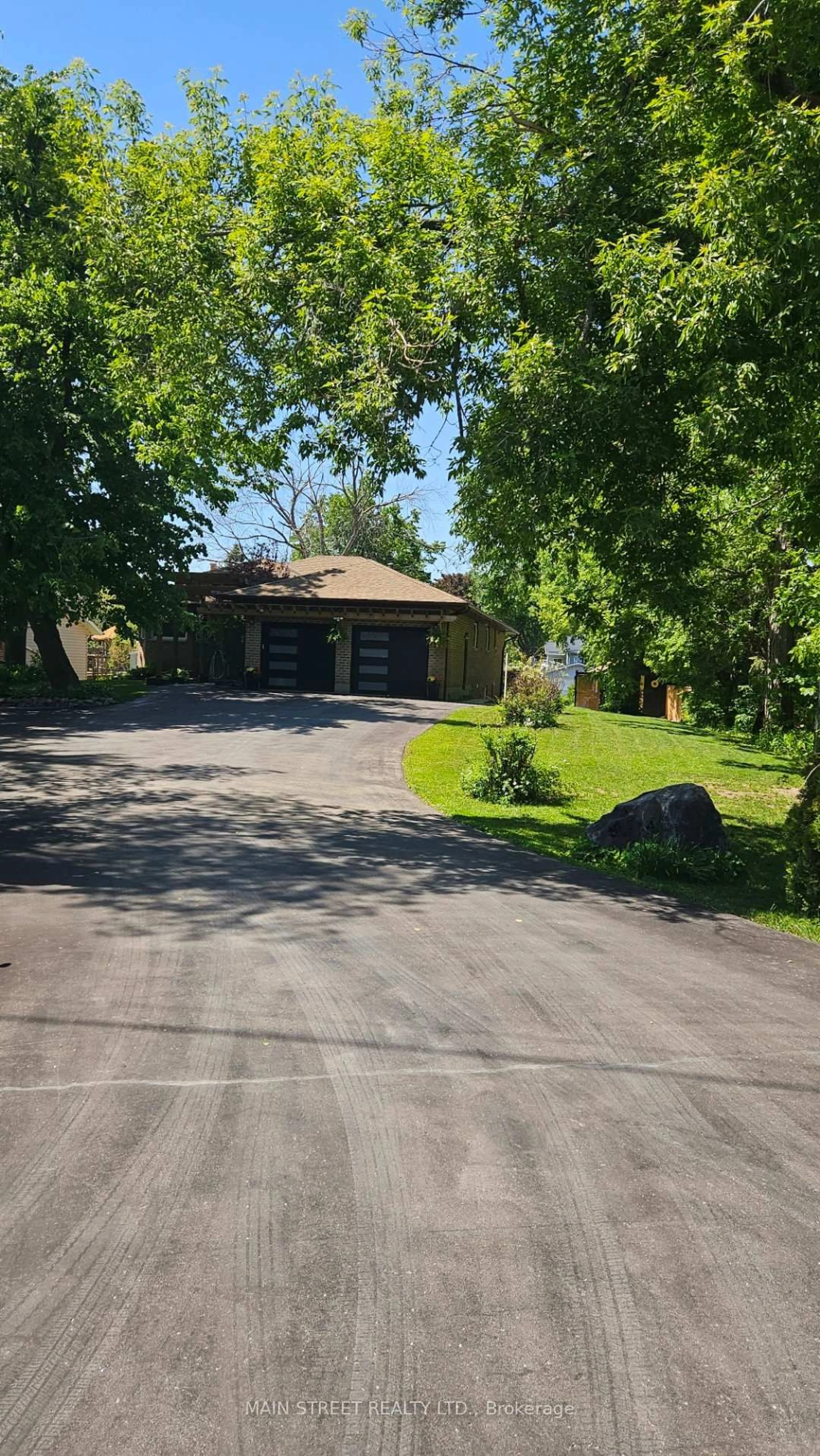 A pic from outside/outdoor area/front of a property/back of a property/a pic from drone, street for 24 Maple Grove Rd, Kawartha Lakes Ontario K9V 4R6