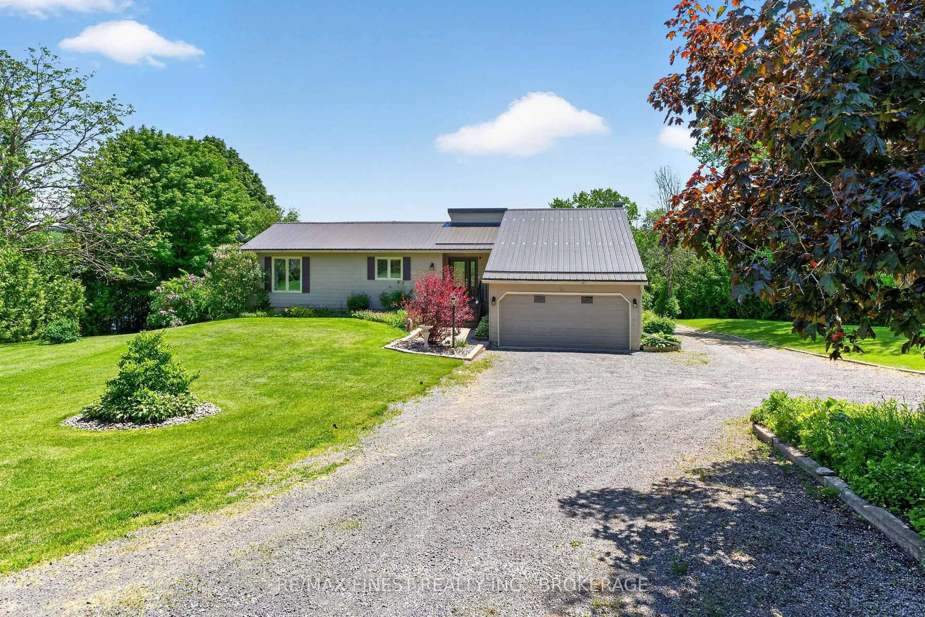 A pic from outside/outdoor area/front of a property/back of a property/a pic from drone, street for 5103 County Road 9, Napanee Ontario K7R 3K8