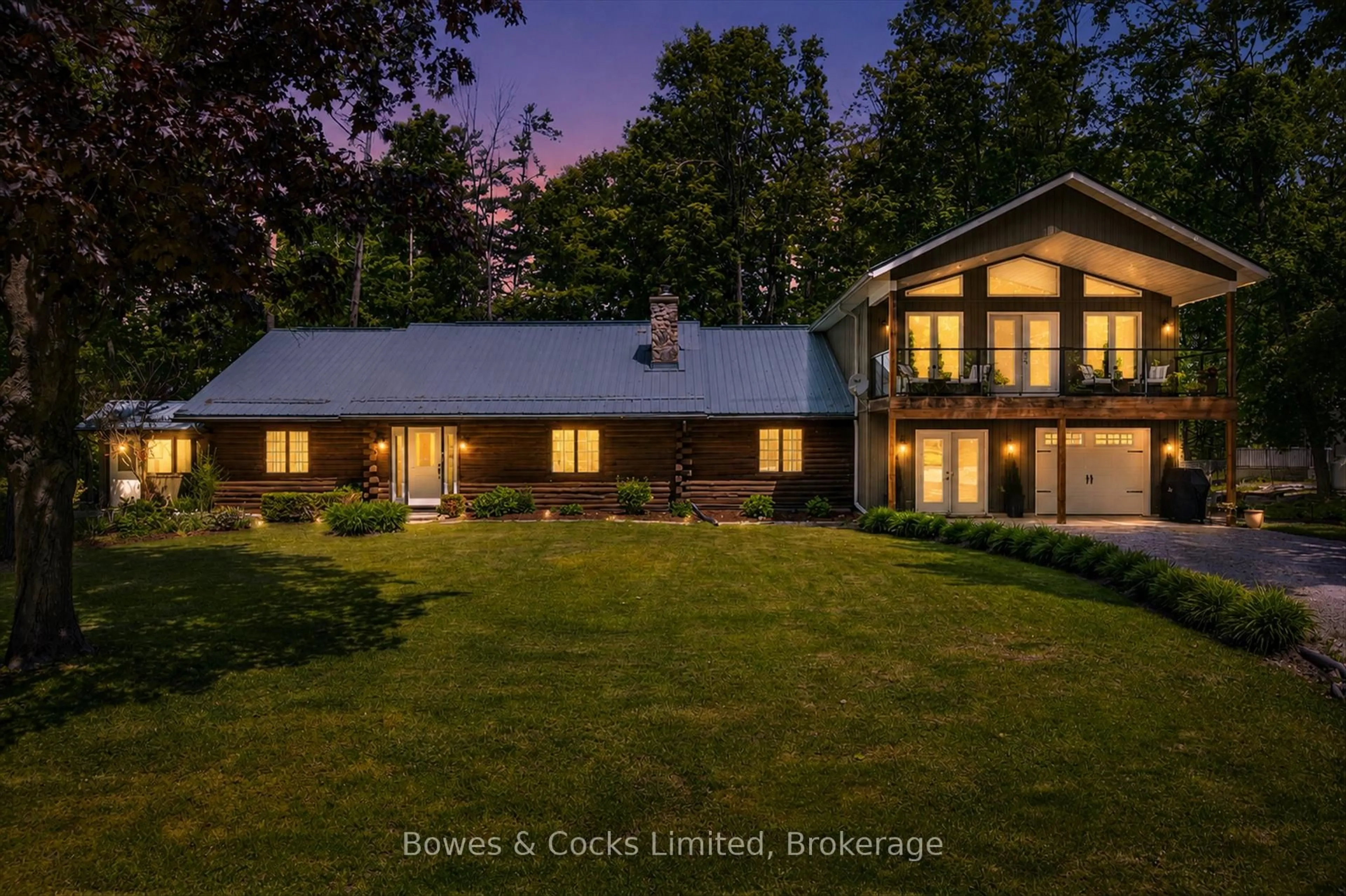 A pic from outside/outdoor area/front of a property/back of a property/a pic from drone, water/lake/river/ocean view for 1 Graham Dr, Kawartha Lakes Ontario K0M 1N0