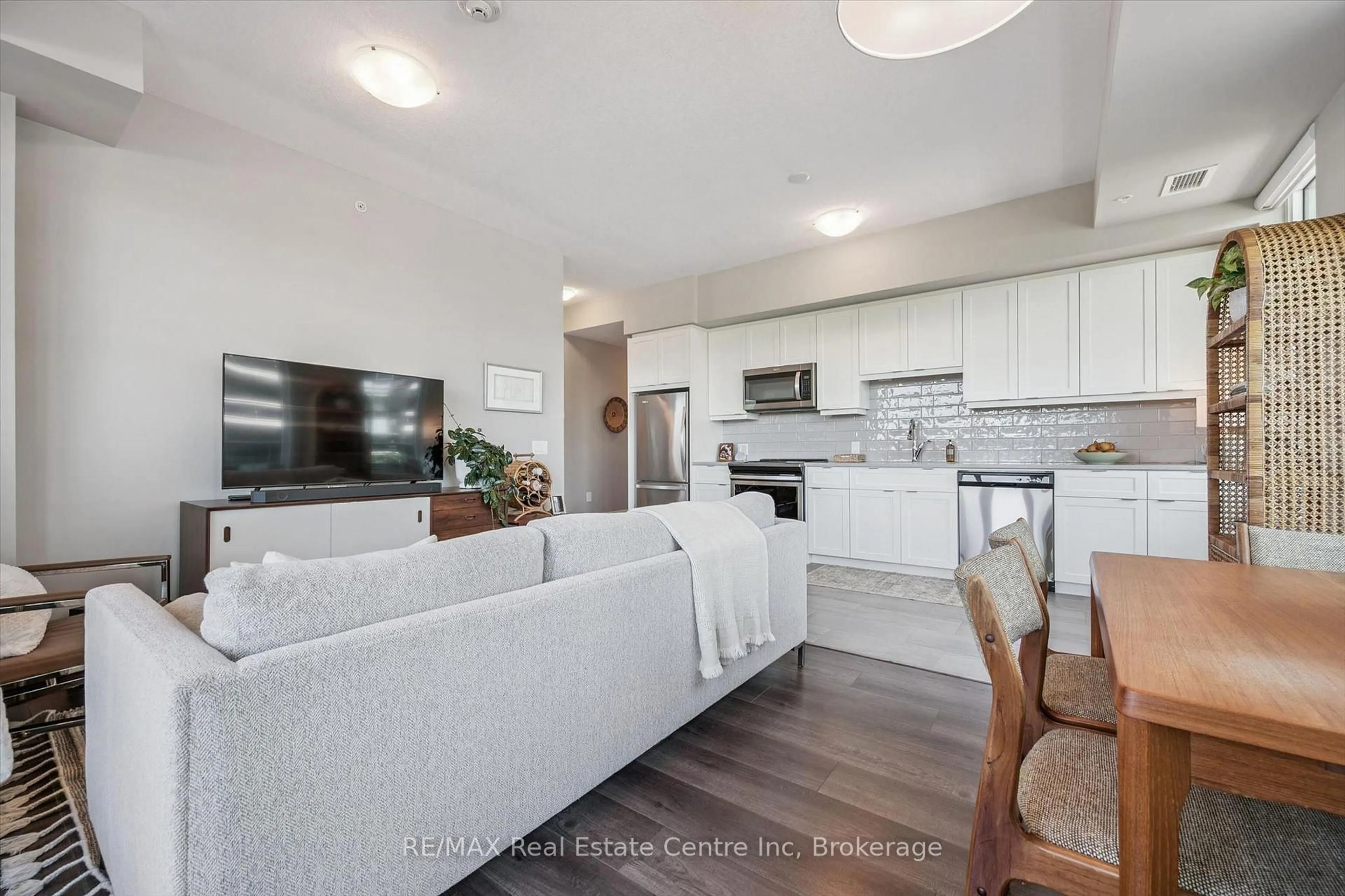 Open concept kitchen, unknown for 73 Arthur St #402, Guelph Ontario N1E 0S6