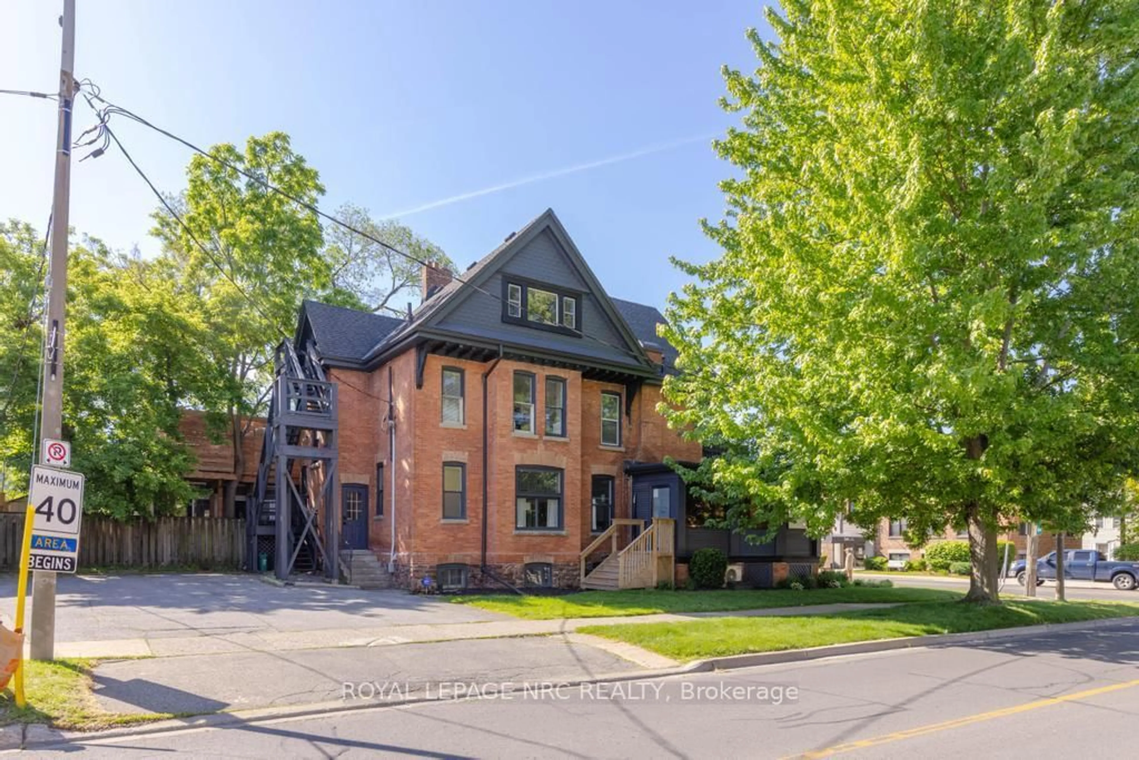 Home with brick exterior material, street for 58 Ontario St, St. Catharines Ontario L2R 5J4
