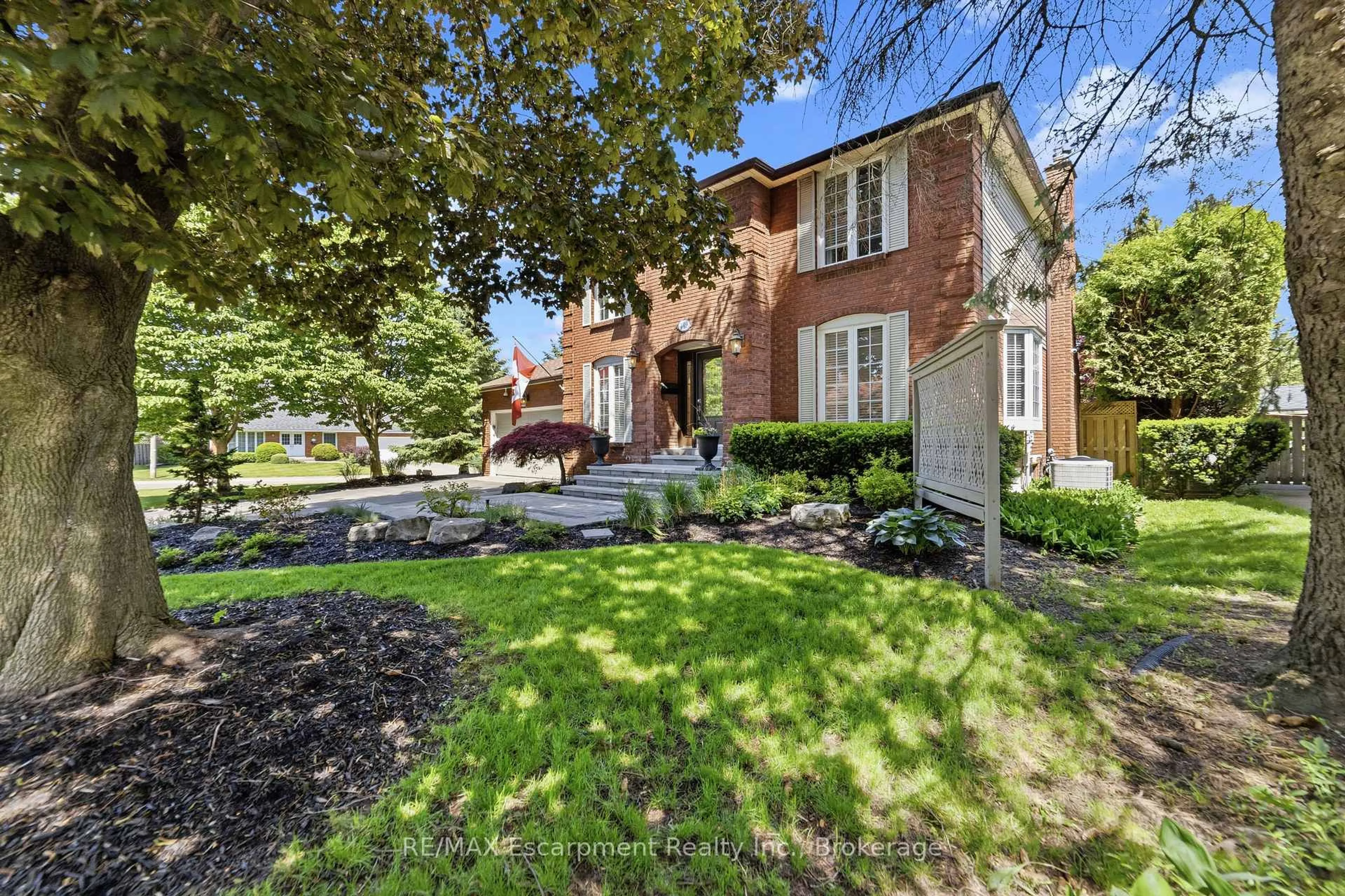 Home with brick exterior material, street for 449 Roymor Cres, Hamilton Ontario L9G 3W9