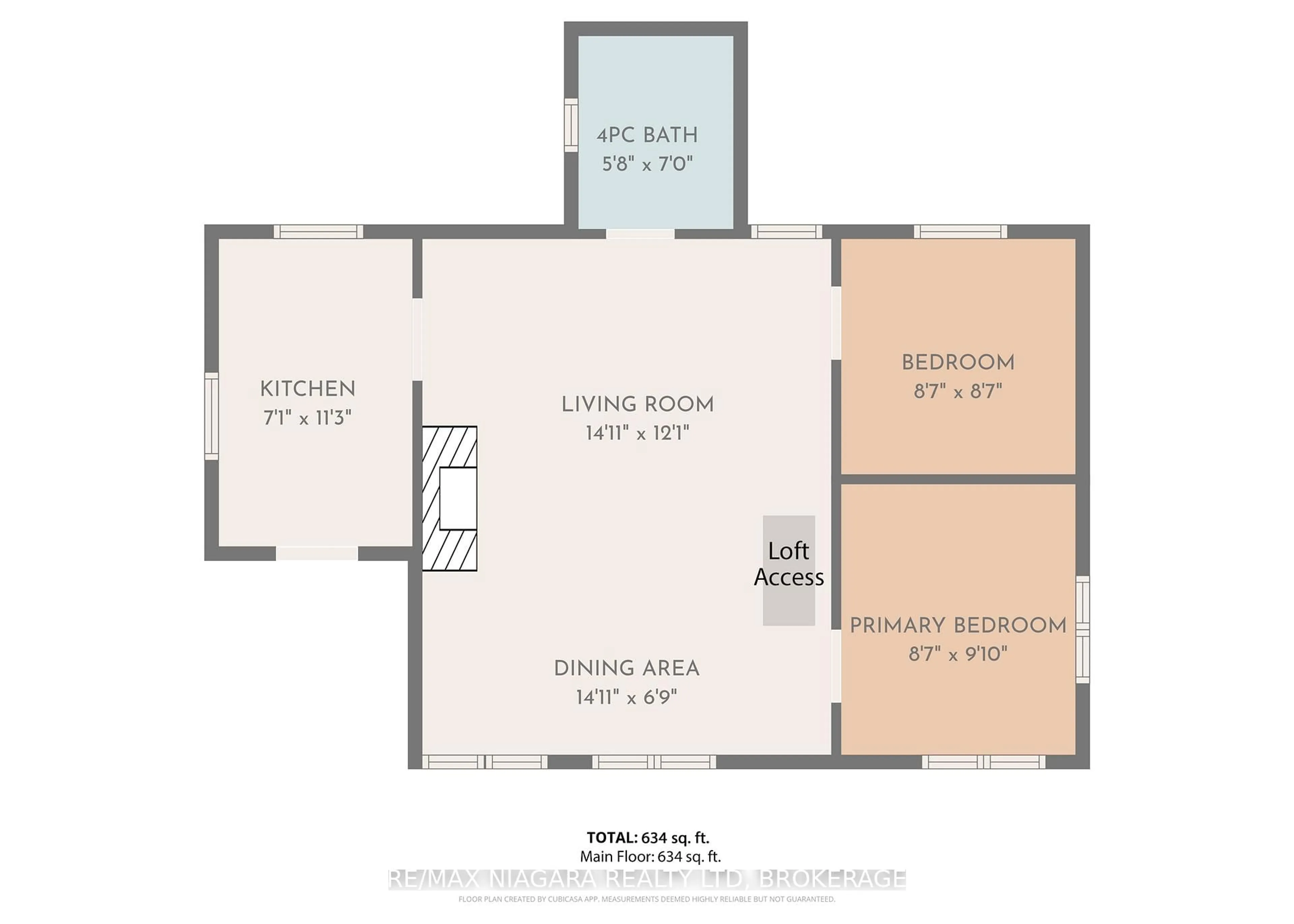 Floor plan for 20 Mohawk Point Rd, Haldimand Ontario N0A 1K0