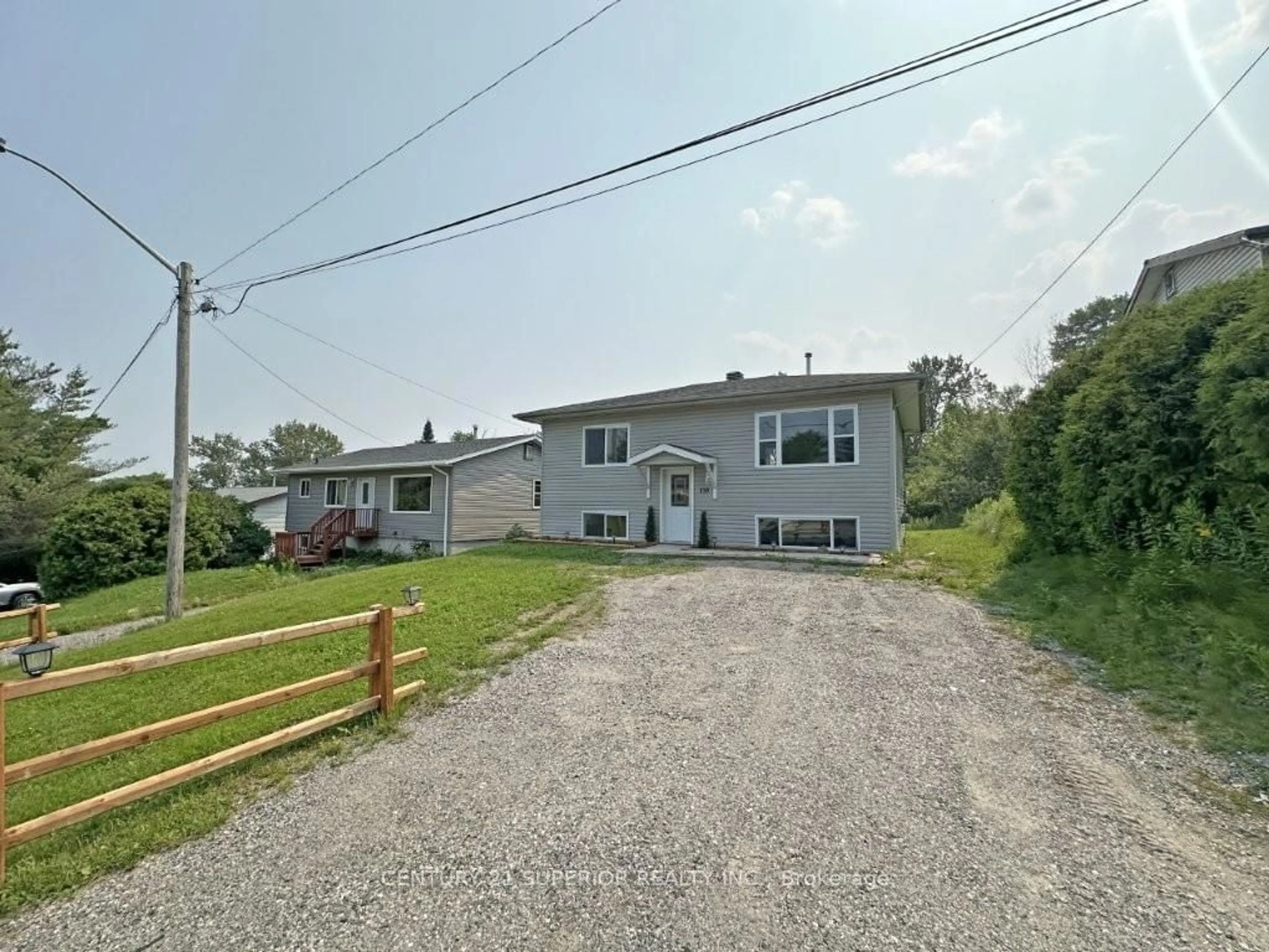 A pic from outside/outdoor area/front of a property/back of a property/a pic from drone, street for 130 Harkness Street, Nipigon Ontario P0T 2J0