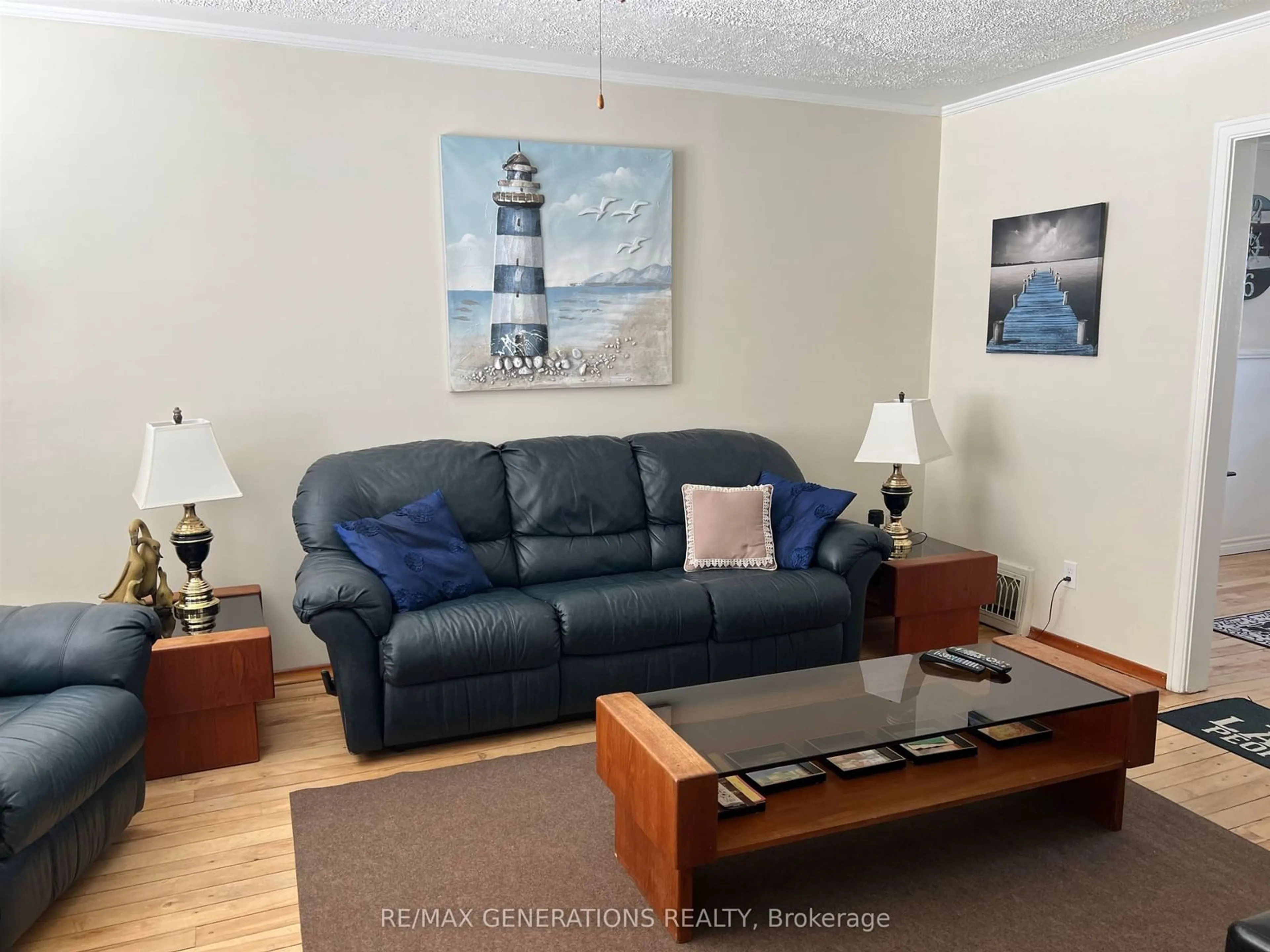 Living room with furniture, unknown for 14 McCullough St, Marathon Ontario P0T 2E0