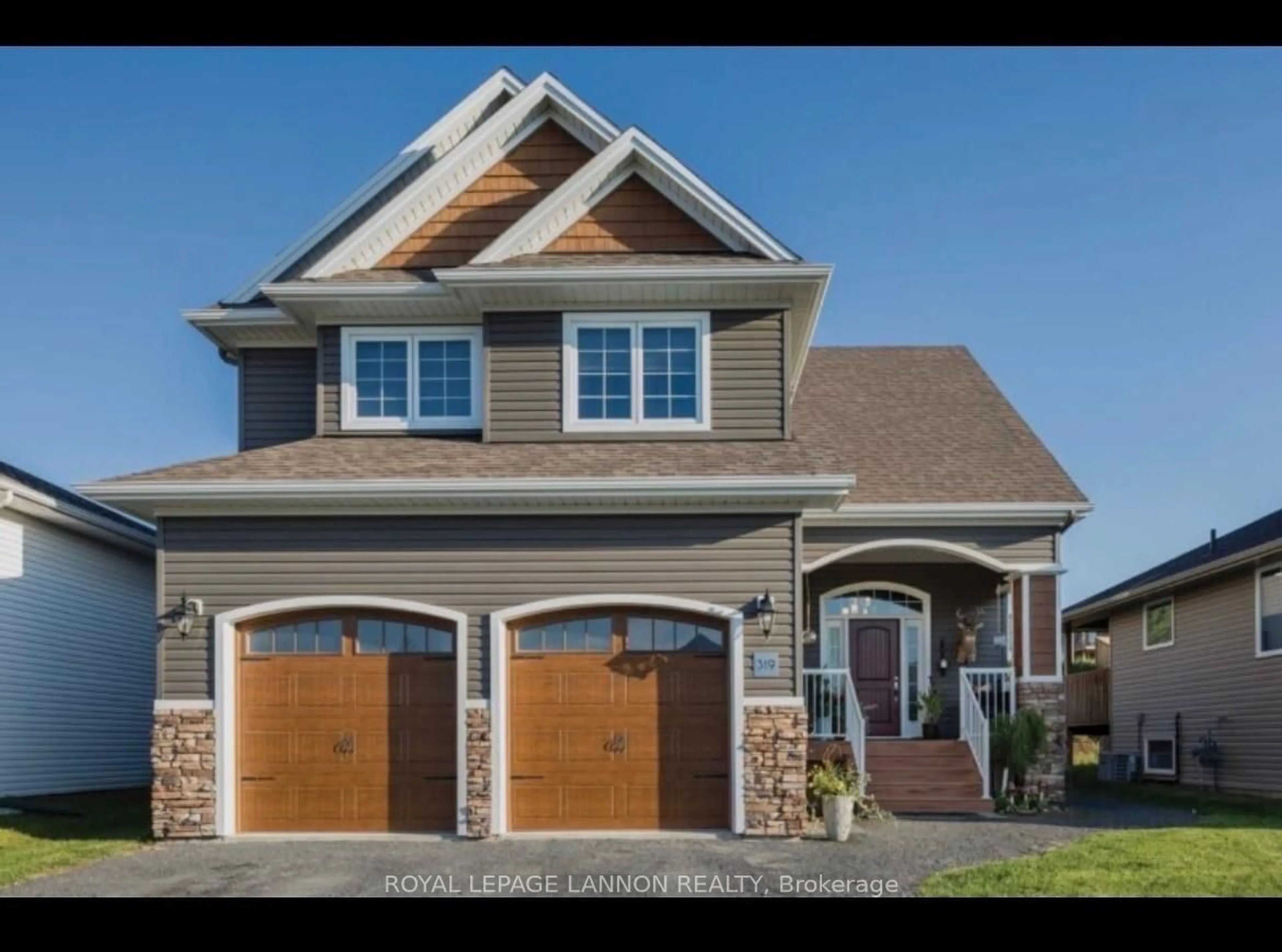 Home with brick exterior material, street for 319 Ruby Cres, Thunder Bay Ontario P7G 1B1
