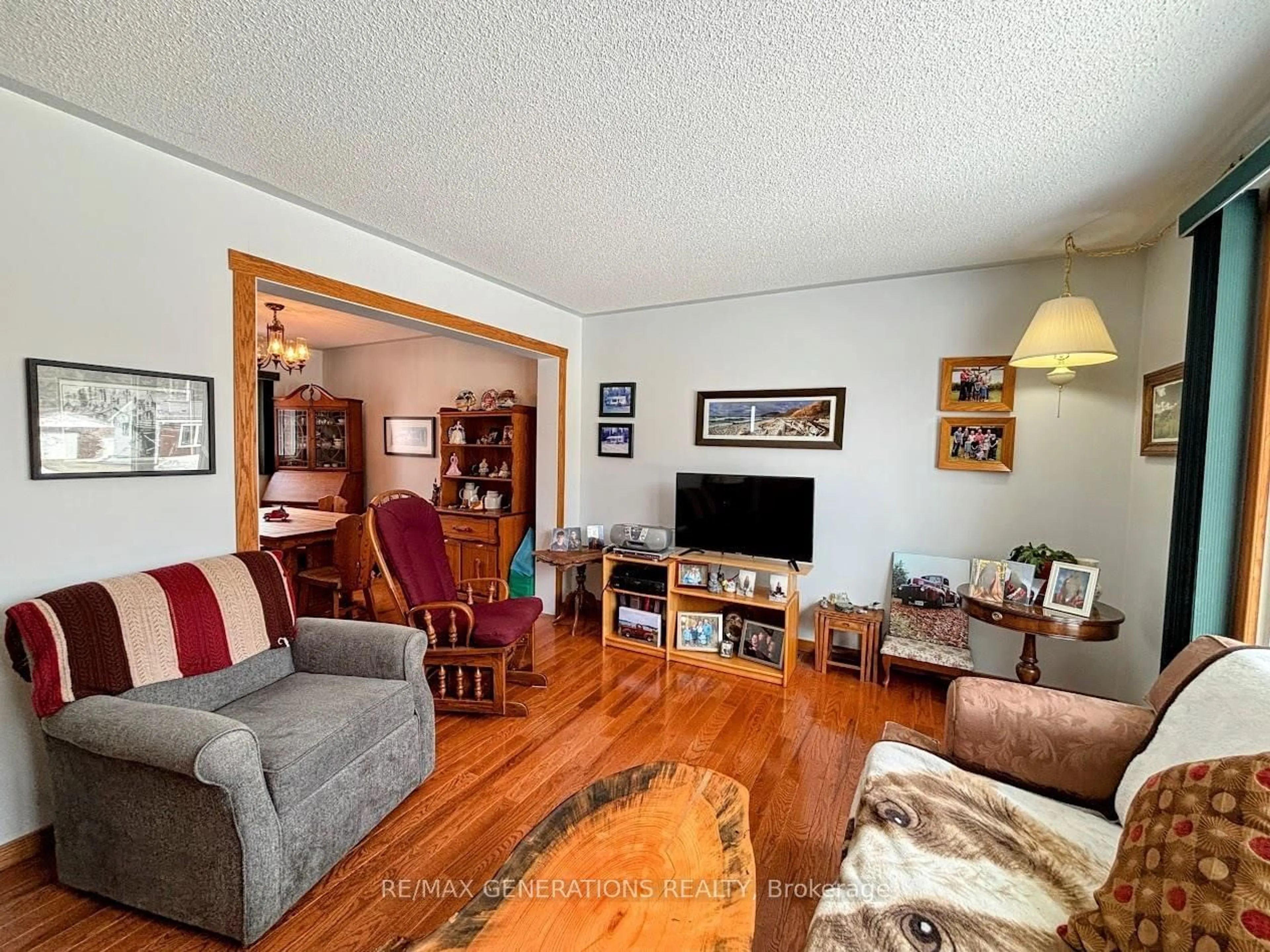 Living room with furniture, unknown for 14 Lloyd Irwin St, Marathon Ontario P0T 2E0