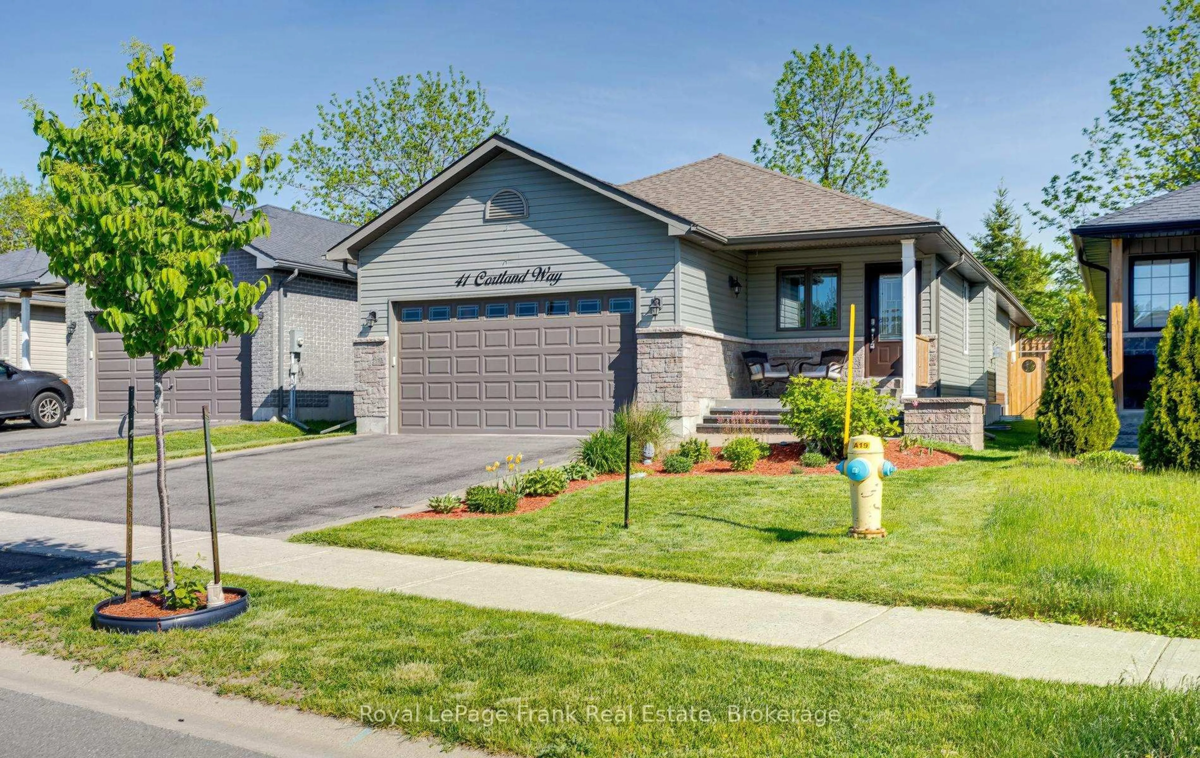 Home with brick exterior material, street for 41 Cortland Way, Brighton Ontario K0K 1H0