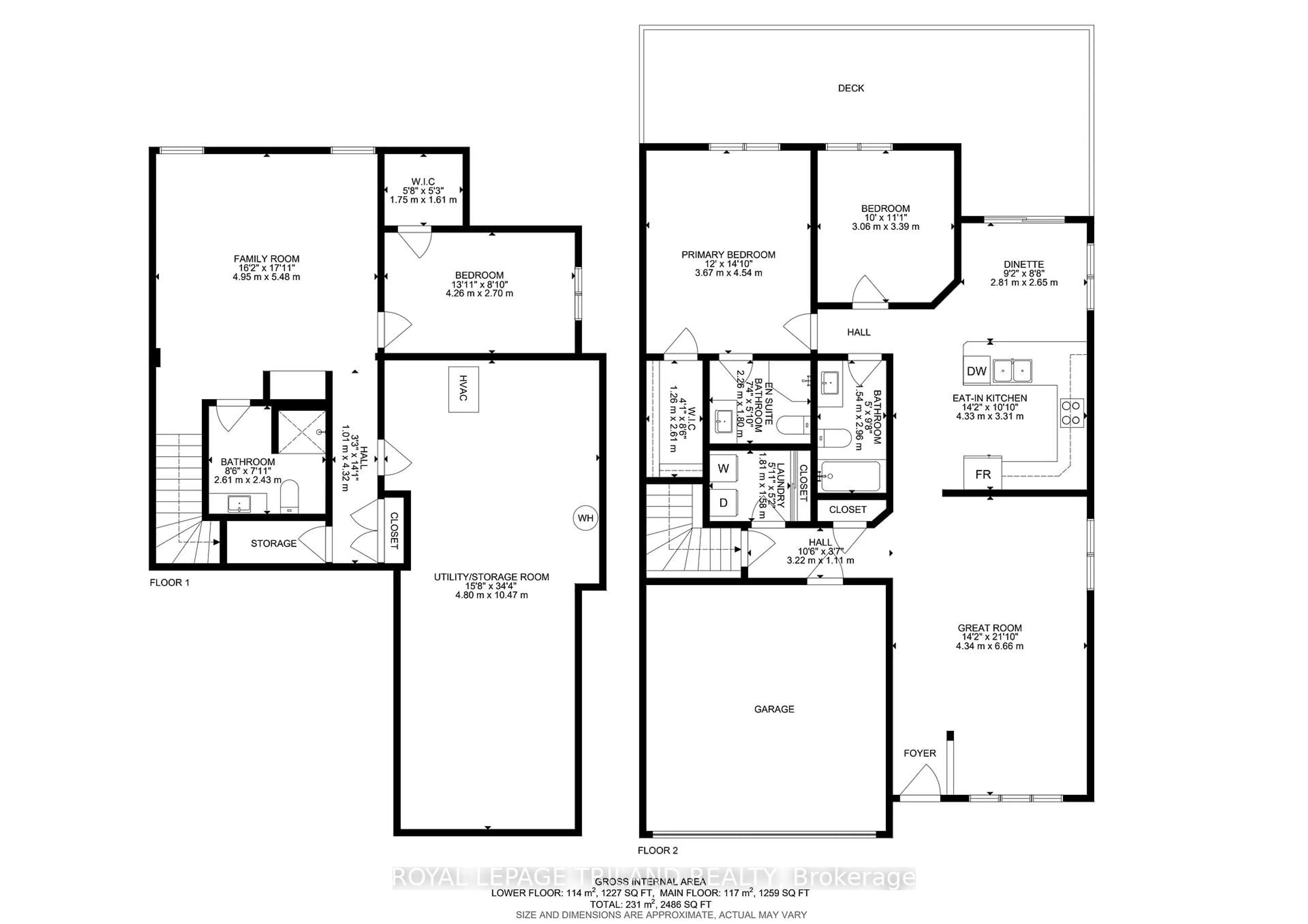 Floor plan for 43 Capulet Walk #11, London North Ontario N6H 5V4