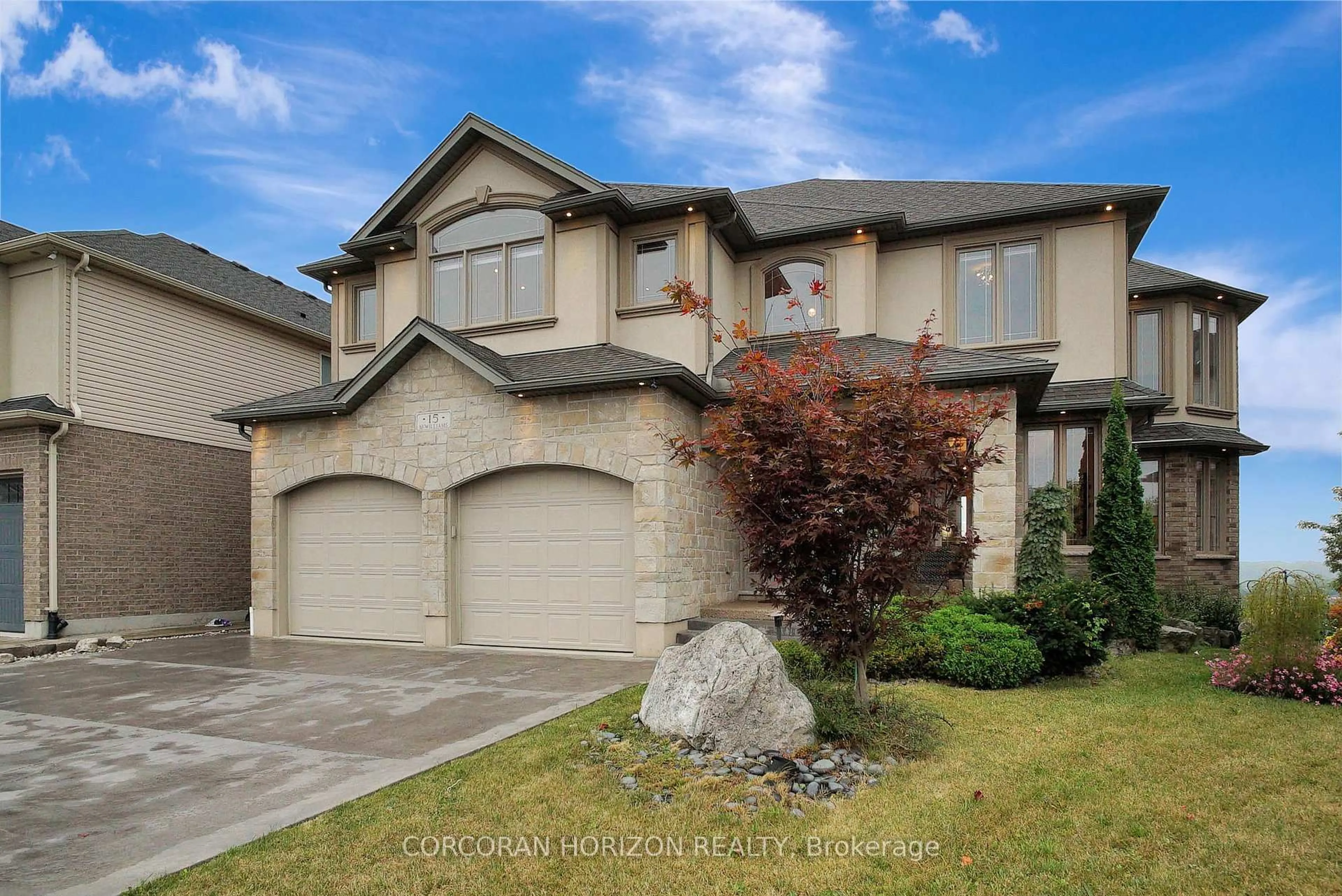Home with brick exterior material, street for 15 Mcwilliams Crt, Cambridge Ontario N1P 0A9