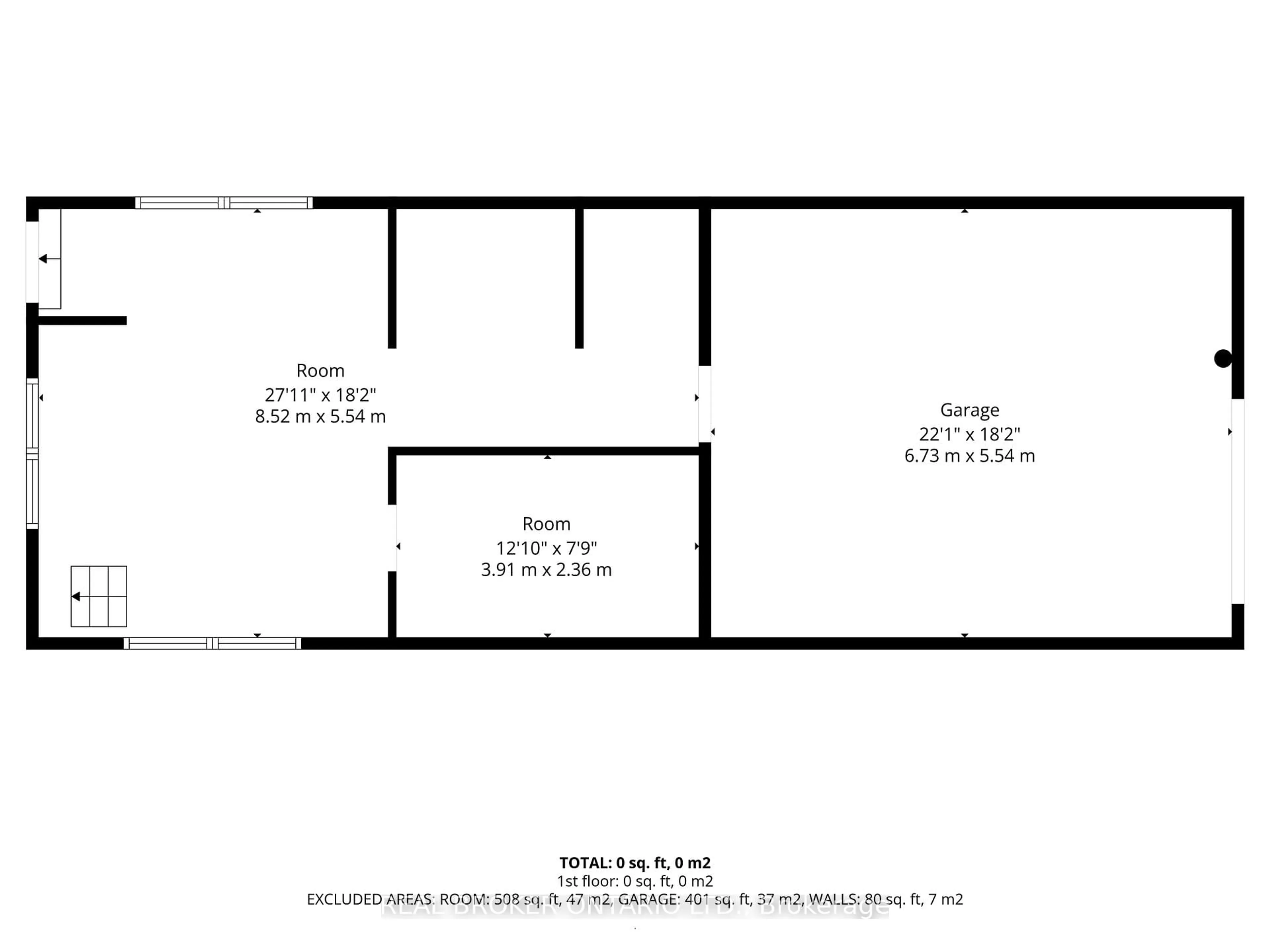 Floor plan for 127 Barnesdale Ave, Hamilton Ontario L8L 6S8