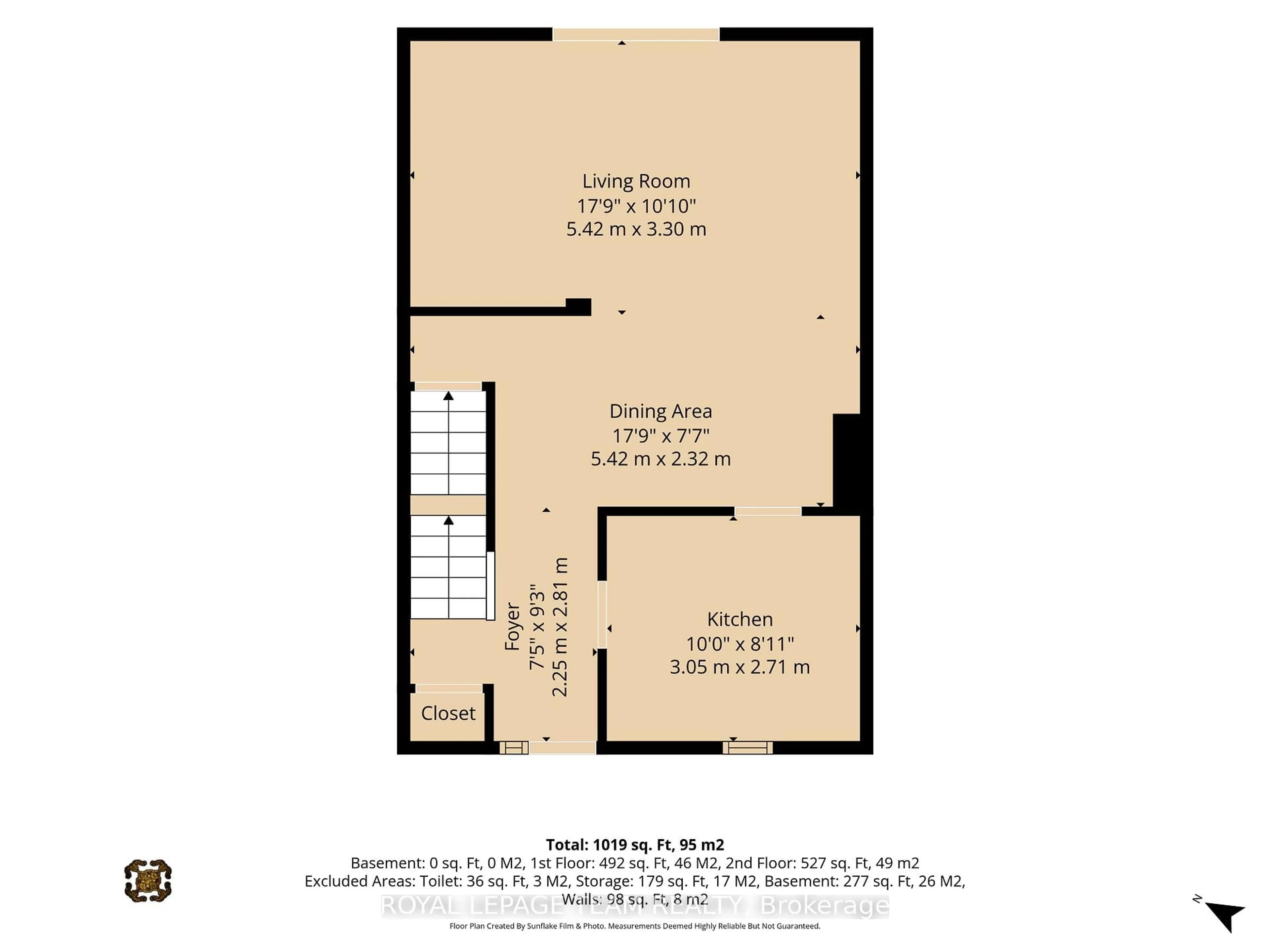 Floor plan for 3105 Stockton Dr #25, Ottawa Ontario K1T 1S2