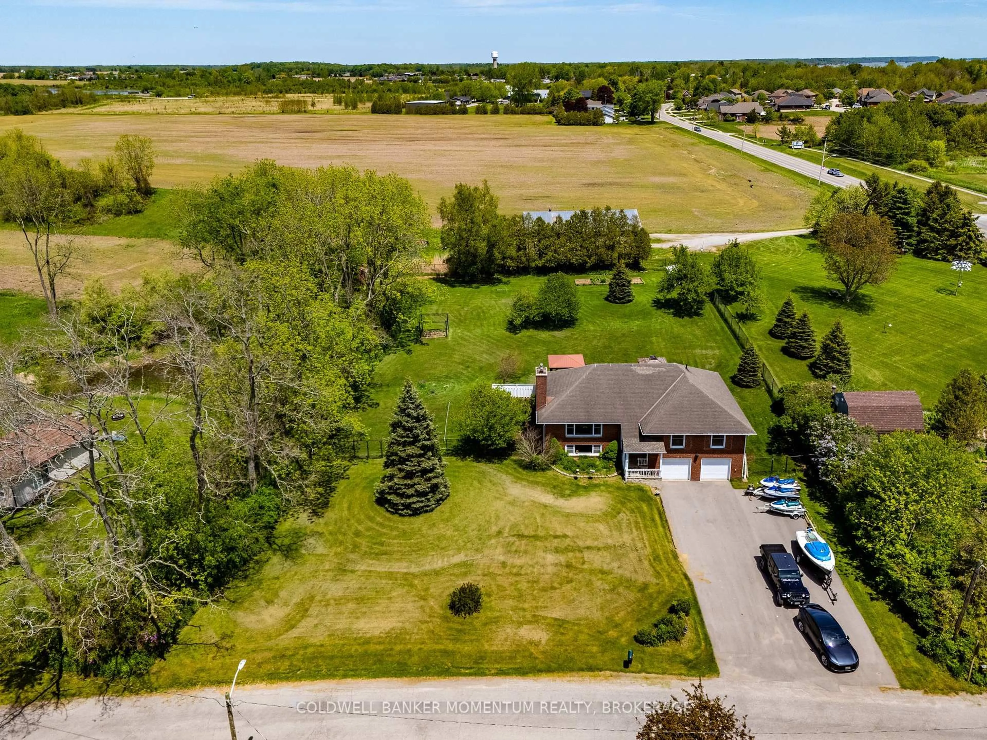 A pic from outside/outdoor area/front of a property/back of a property/a pic from drone, water/lake/river/ocean view for 6 Dedrick Rd, Norfolk Ontario N0E 1M0