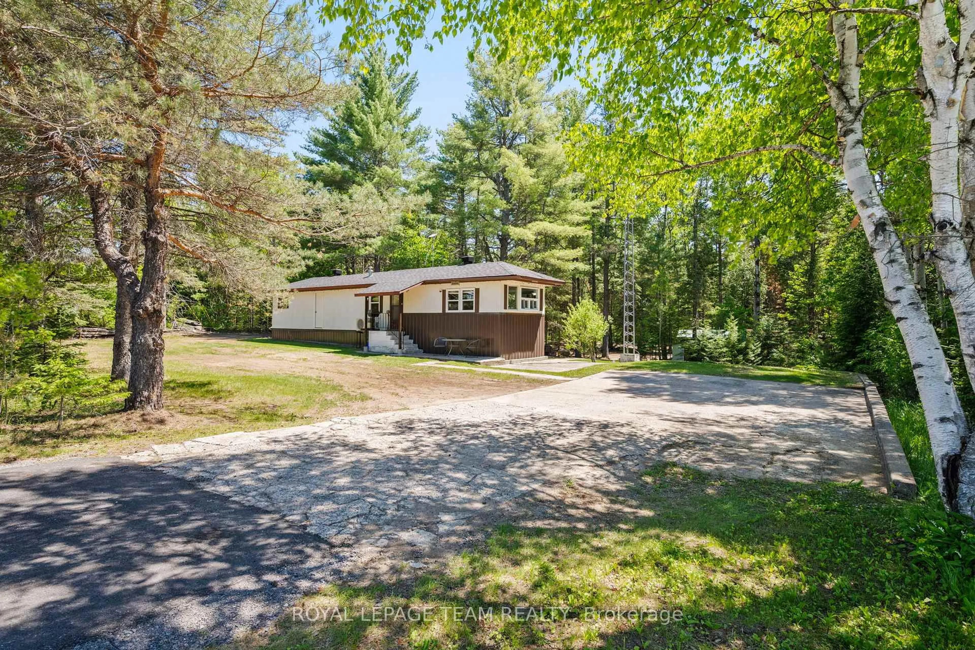 A pic from outside/outdoor area/front of a property/back of a property/a pic from drone, unknown for 611 Burnstown Rd, White Lake Ontario K0A 3L0
