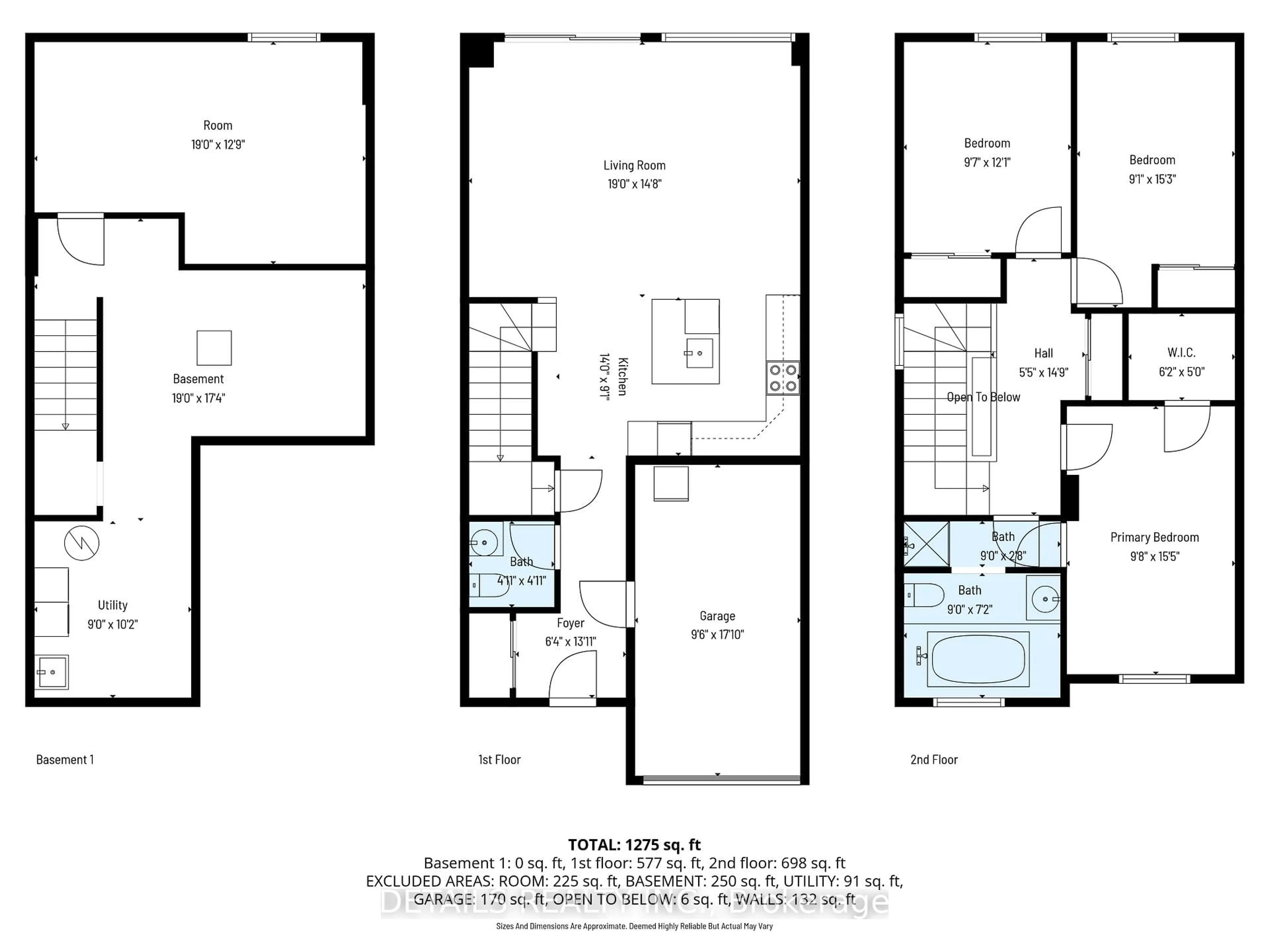 Floor plan for 165 Dahlia St, Clarence-Rockland Ontario K4K 0G1