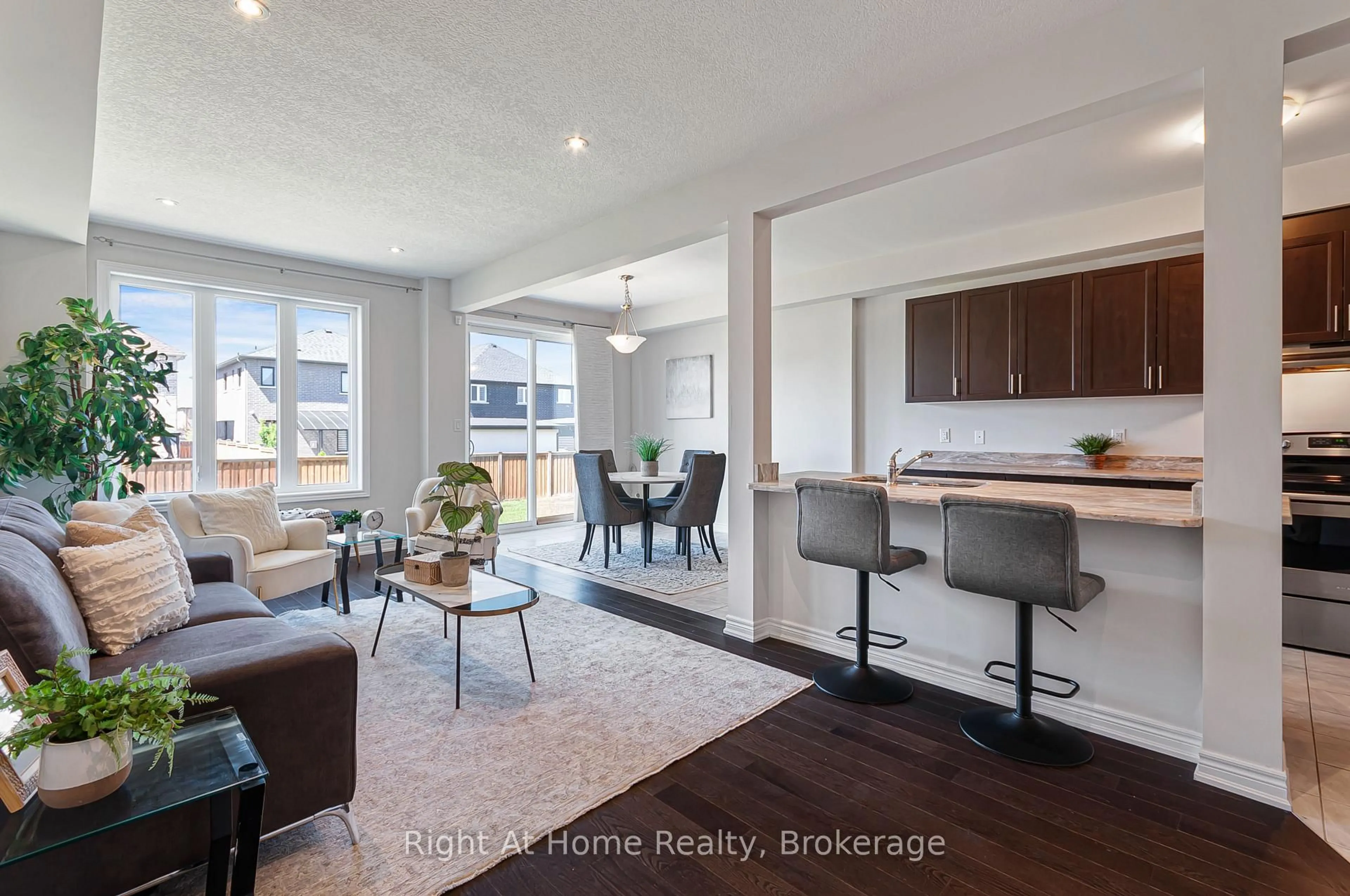 Open concept kitchen, unknown for 9 Callon Dr, Hamilton Ontario L9K 0J8