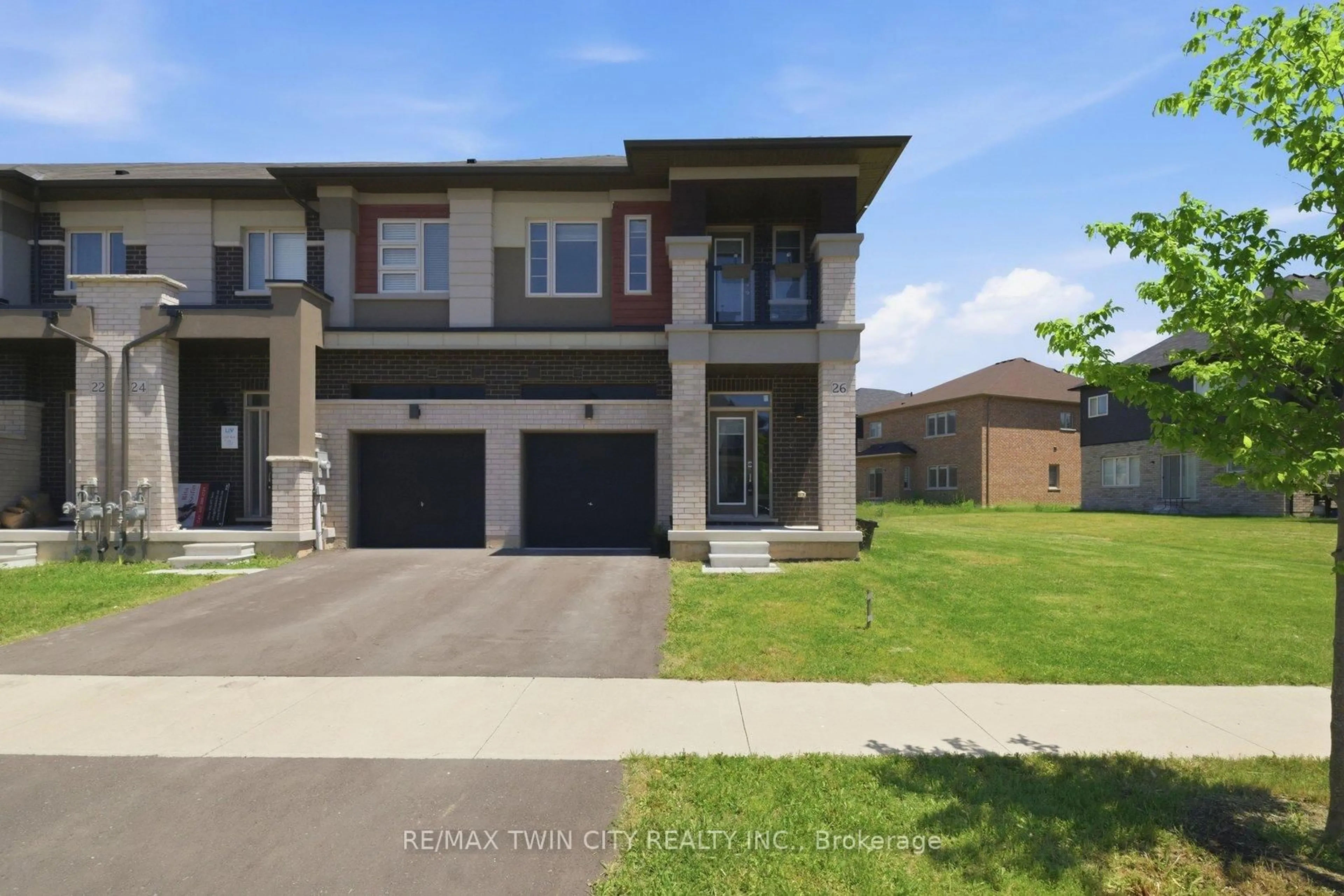 Home with brick exterior material, street for 26 Copeman Ave, Brantford Ontario N3V 0B3
