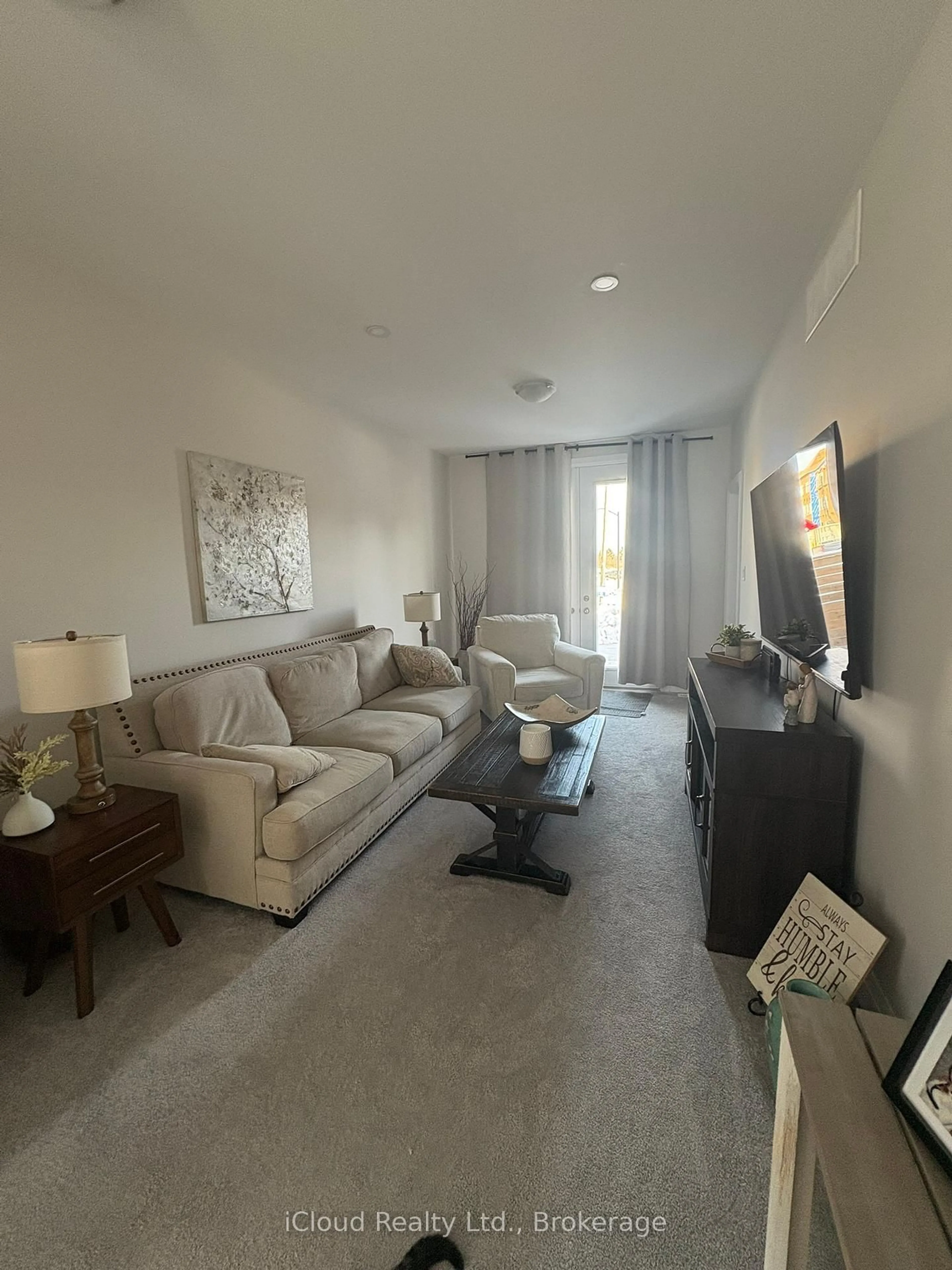 Living room with furniture, unknown for 677 Park Rd #18, Brantford Ontario N3P 0A2