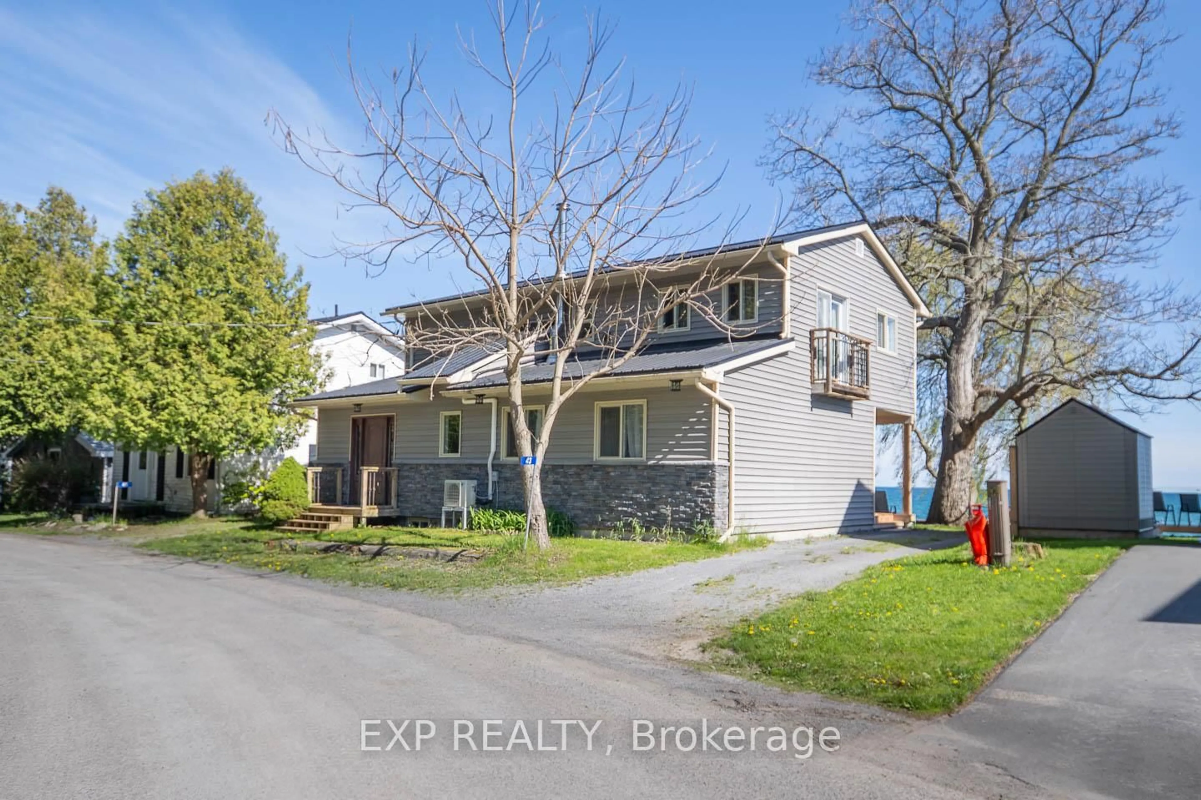 A pic from outside/outdoor area/front of a property/back of a property/a pic from drone, street for 43 Clifford St, Quinte West Ontario K0K 1L0
