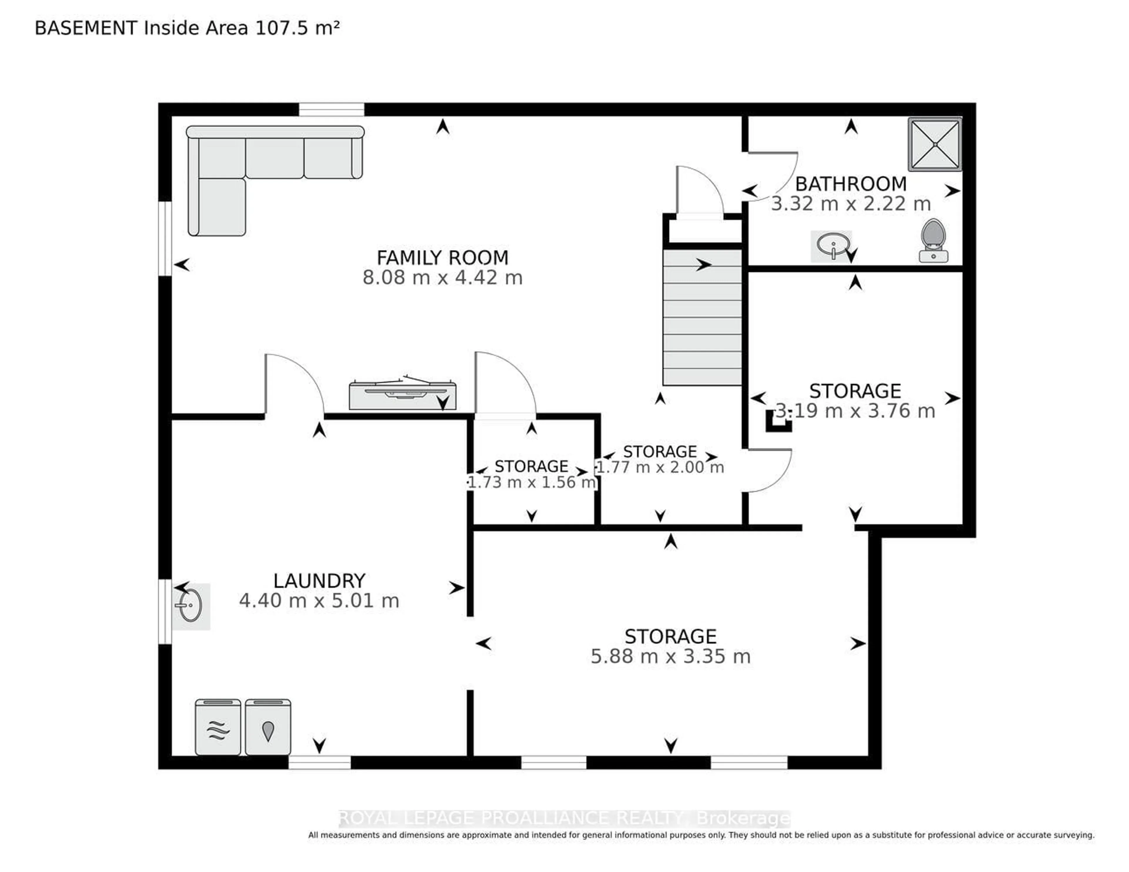Floor plan for 481 McAuley Rd, Prescott Ontario K0E 1T0