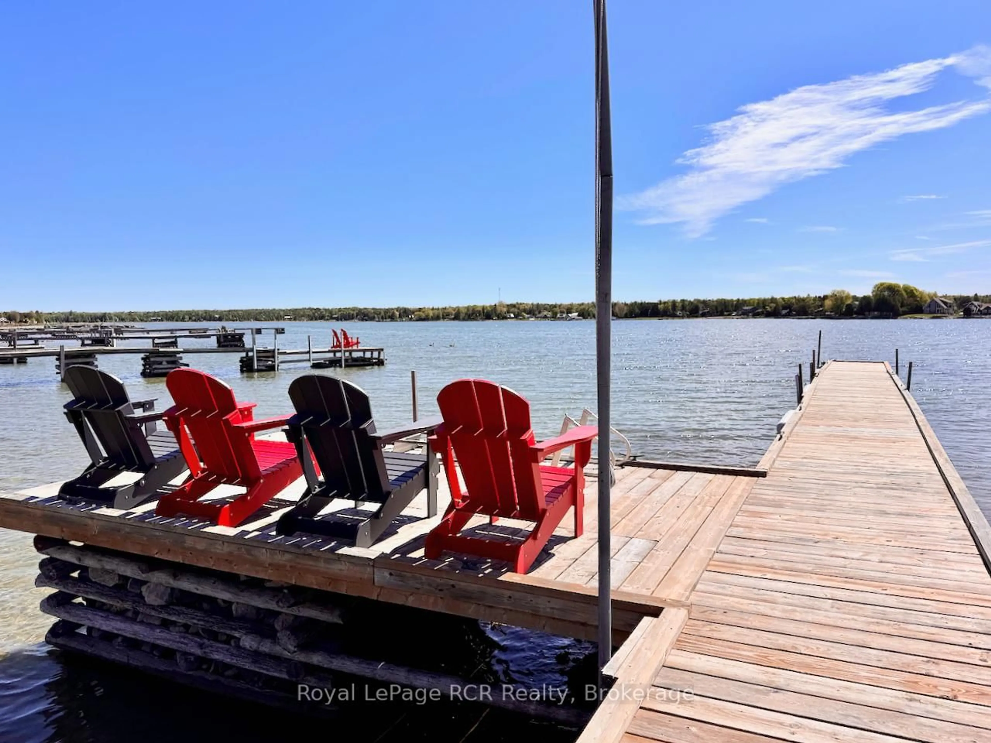 Patio, water/lake/river/ocean view for 191 Widgeon Cove Rd, Northern Bruce Peninsula Ontario N0H 2T0