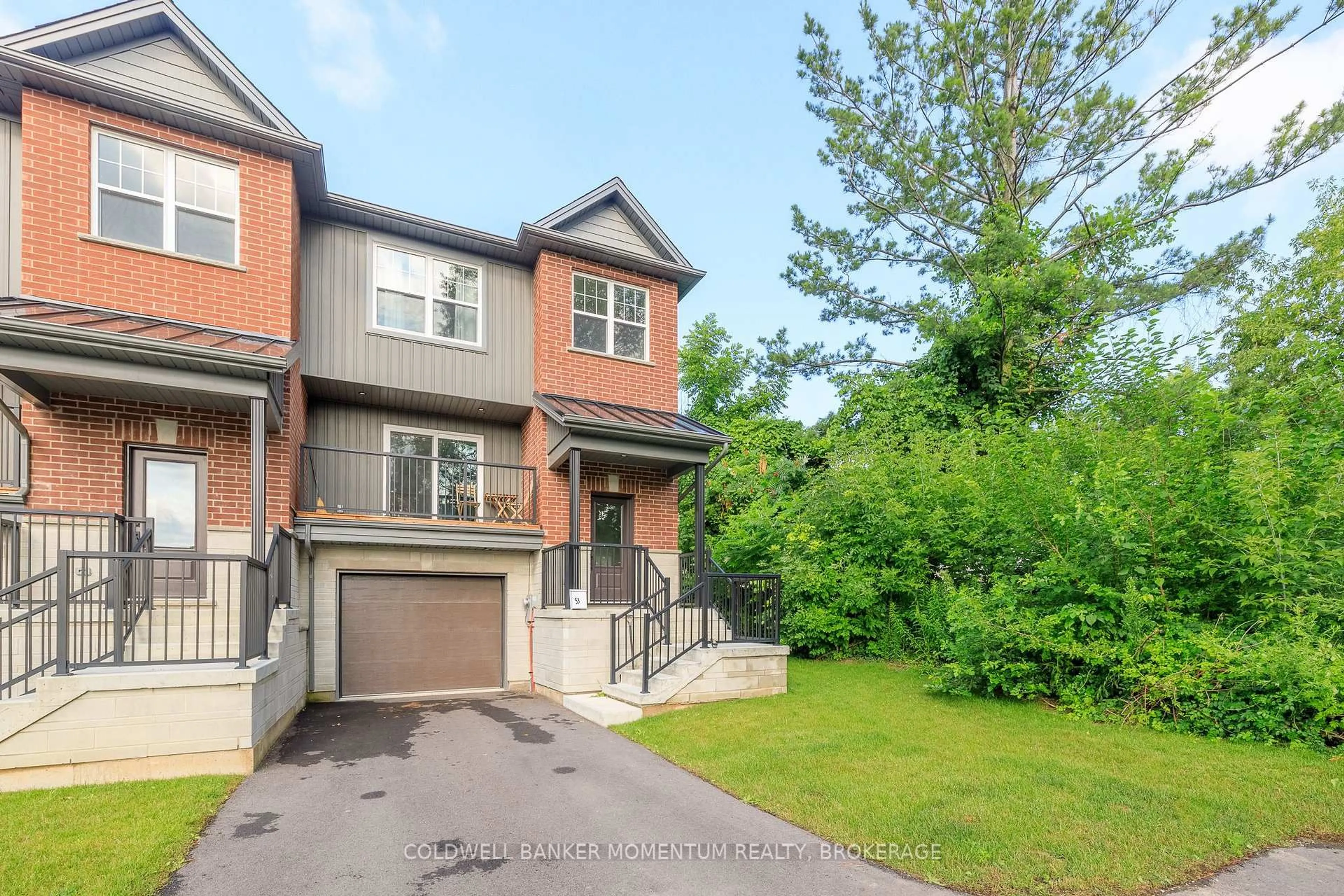Home with brick exterior material, street for 153 B MOFFATT St #B, St. Catharines Ontario L2P 2L7