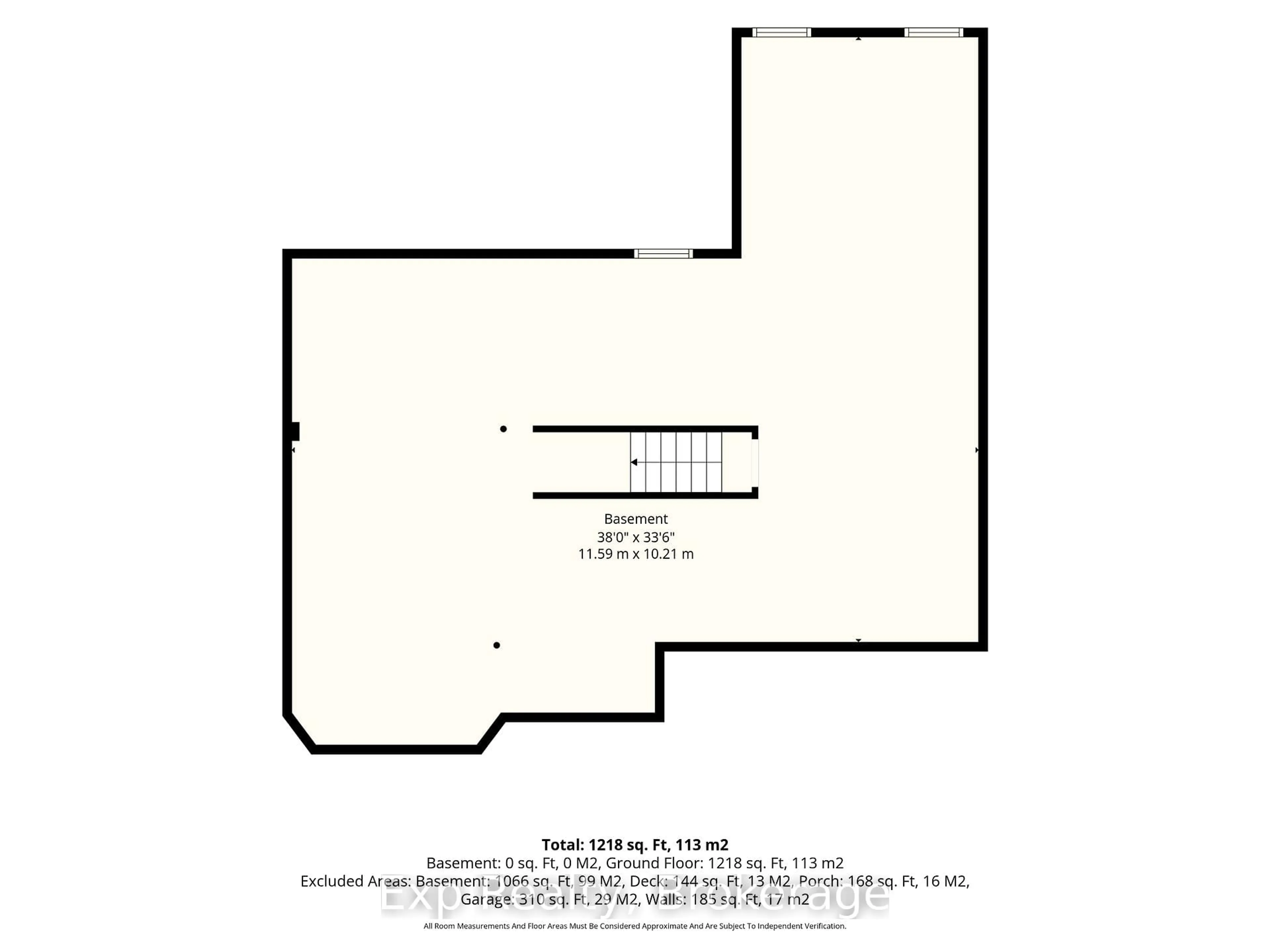 Floor plan for 1266 Ashland Dr, Cobourg Ontario K9A 5S5