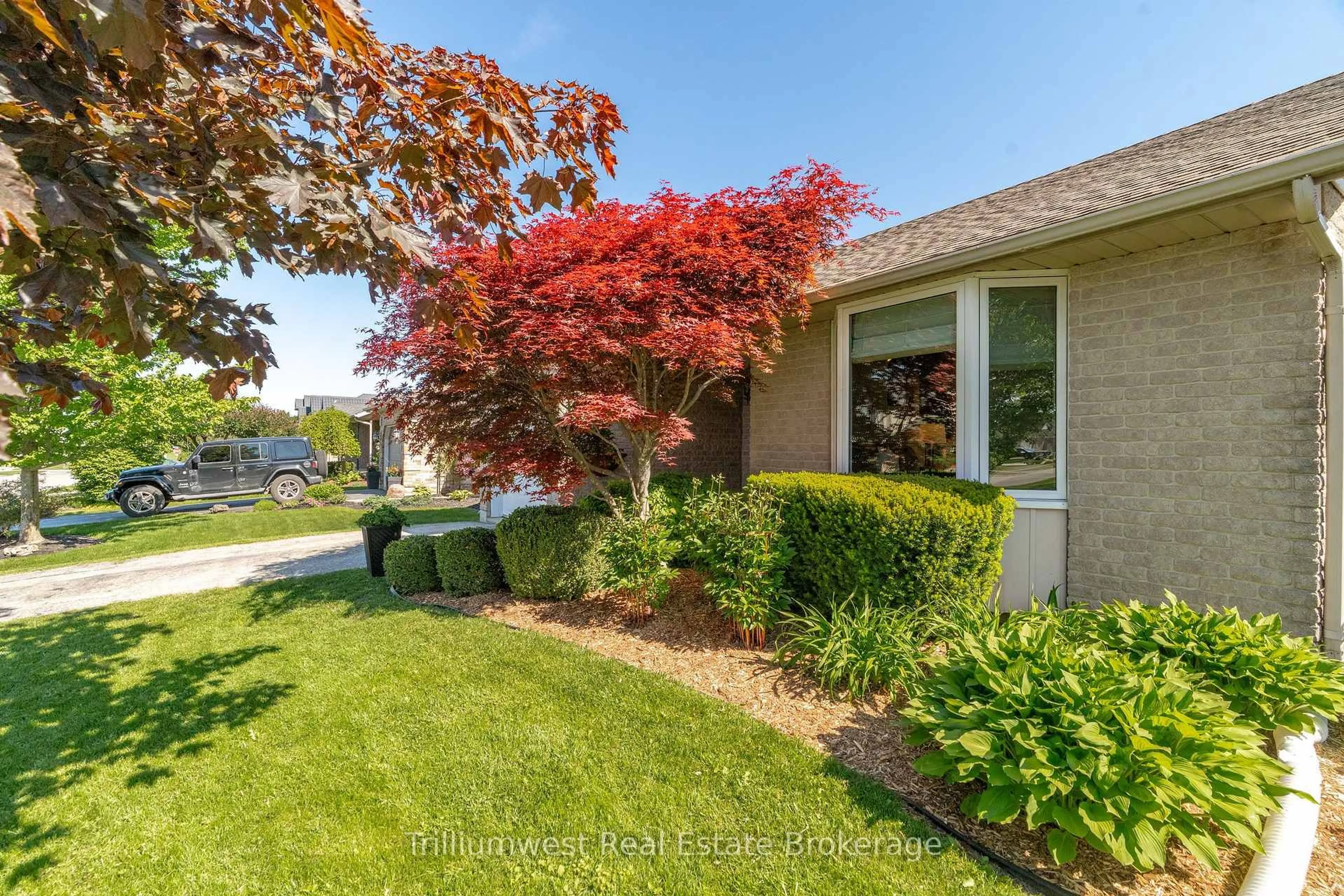 A pic from outside/outdoor area/front of a property/back of a property/a pic from drone, water/lake/river/ocean view for 767 Scott St, North Perth Ontario N4W 1J5