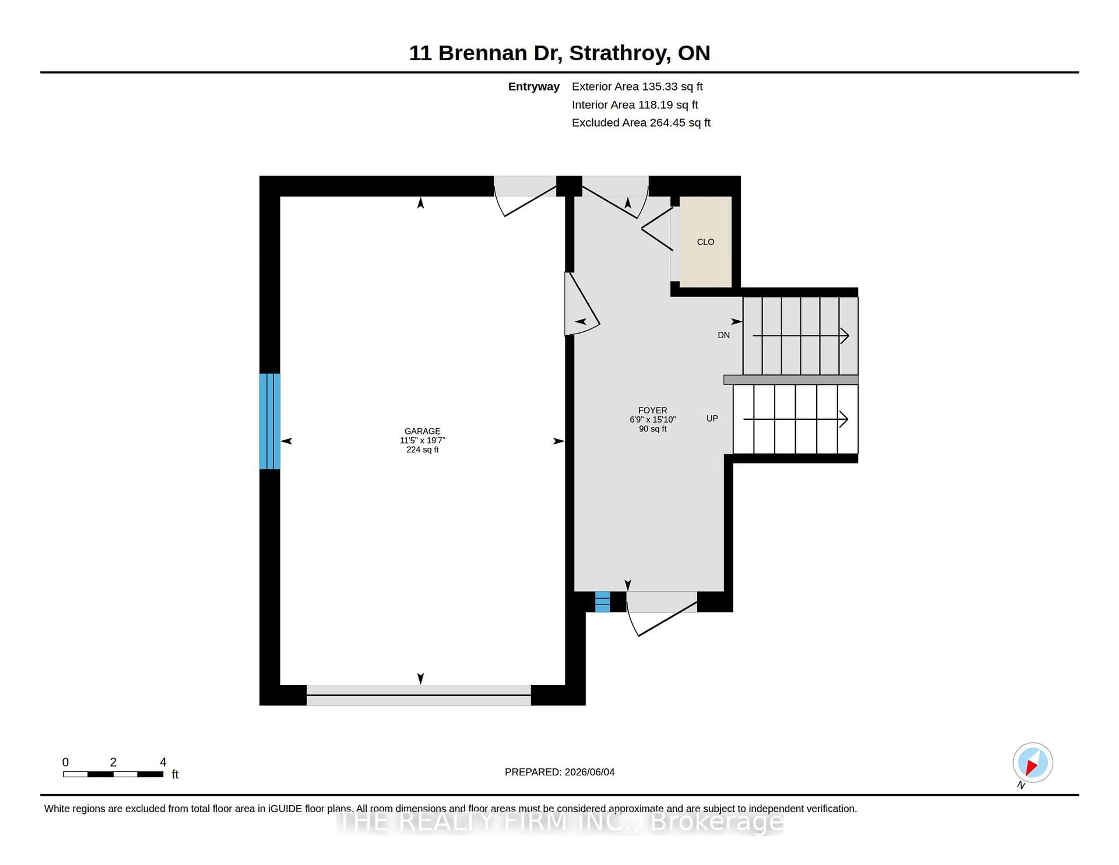 Floor plan for 11 Brennan Dr, Strathroy-Caradoc Ontario N7G 3S2