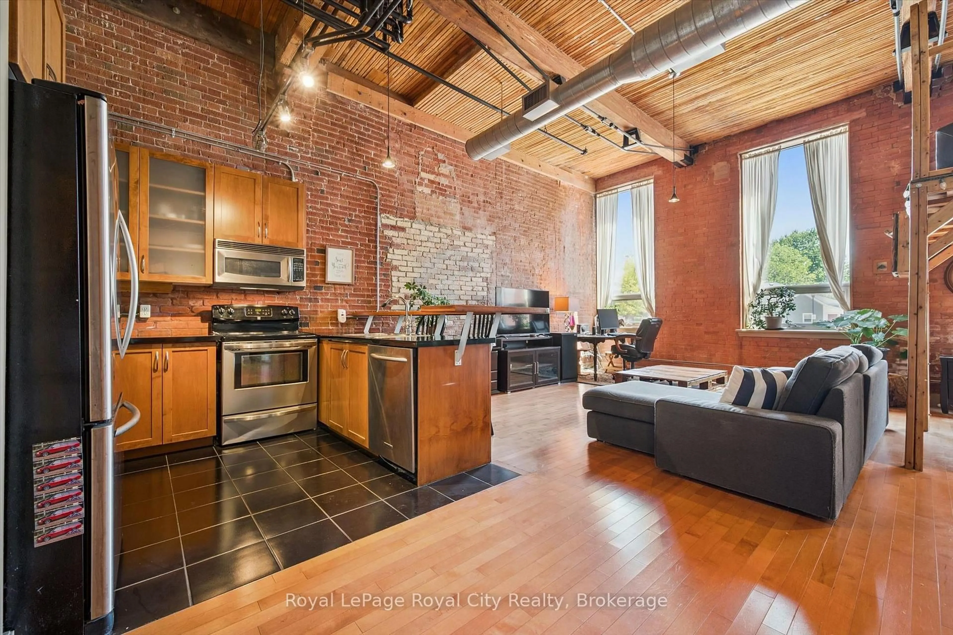Open concept kitchen, unknown for 26 Ontario St #120, Guelph Ontario N1E 7K1