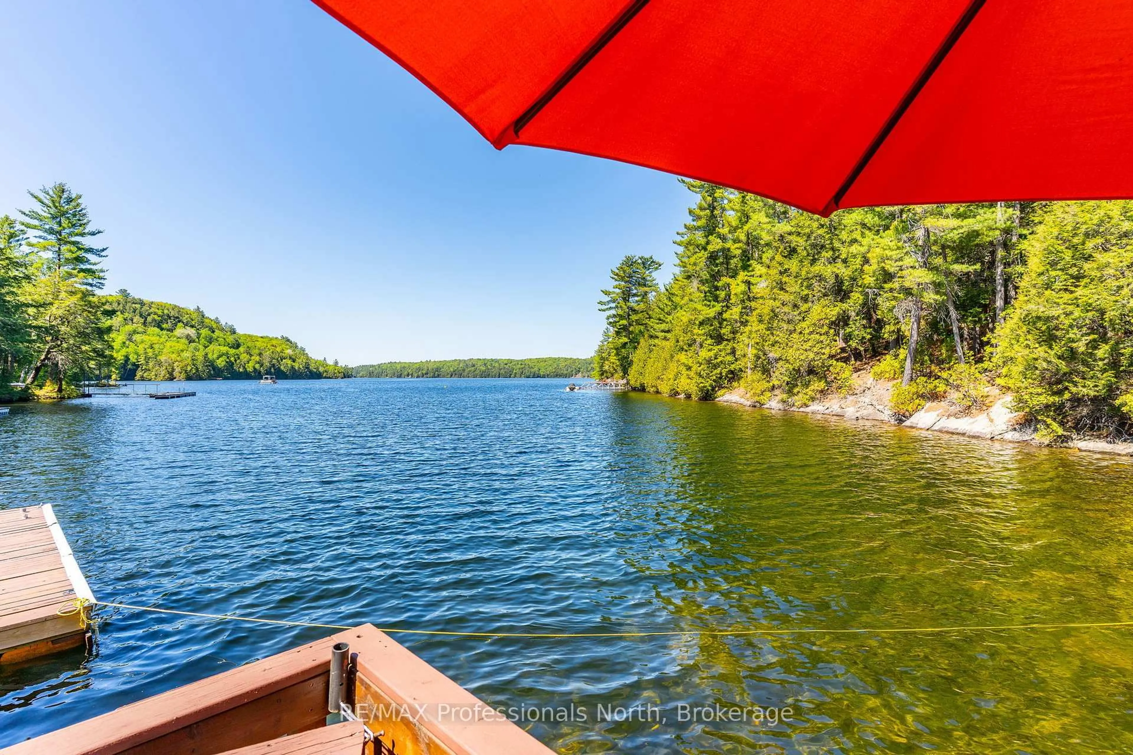 Patio, water/lake/river/ocean view for 12556 LITTLE HAWK - SOME DAY ISLE, Algonquin Highlands Ontario K0M 1J2
