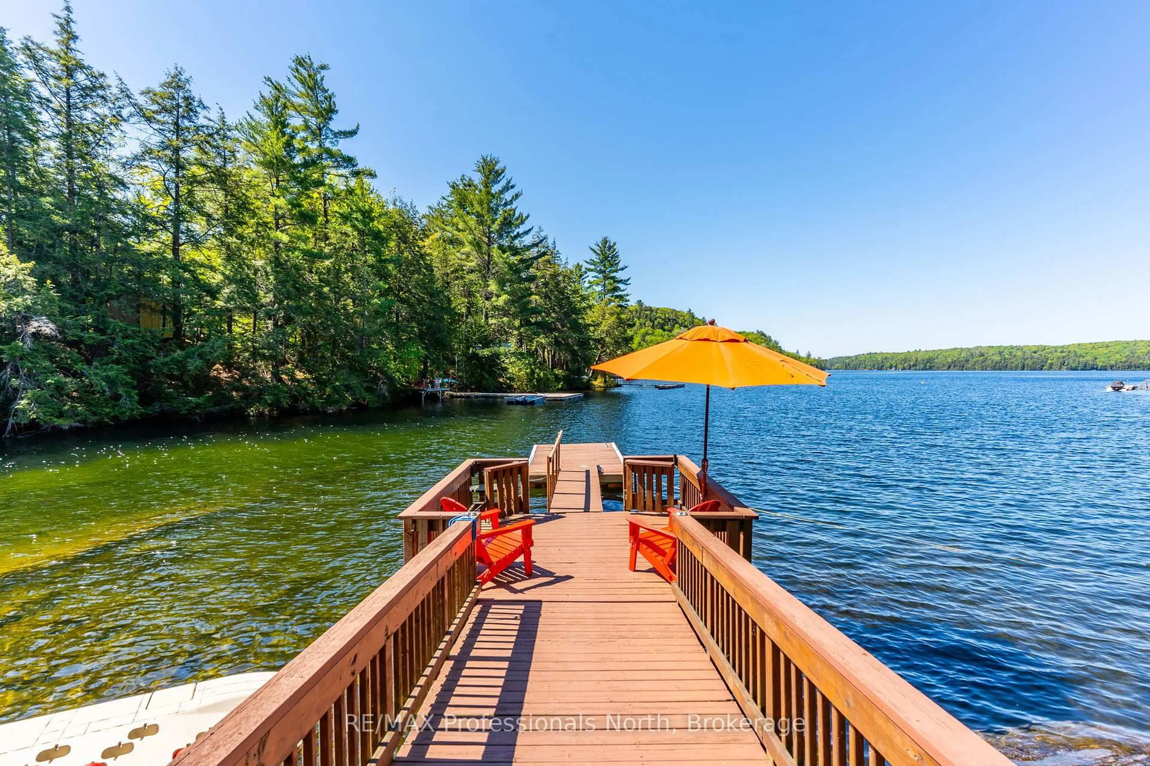 Patio, water/lake/river/ocean view for 12556 LITTLE HAWK - SOME DAY ISLE, Algonquin Highlands Ontario K0M 1J2