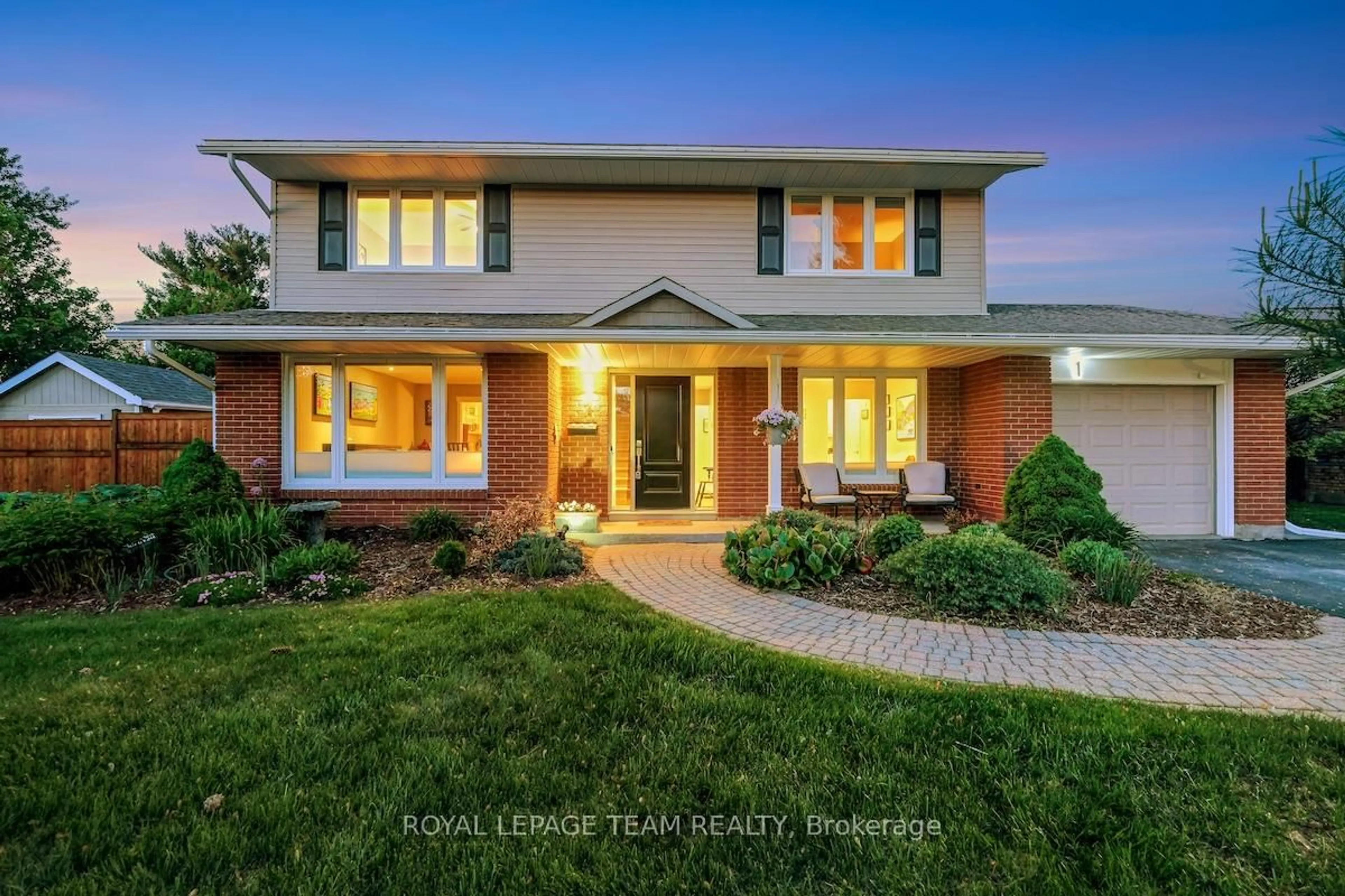 Home with brick exterior material, street for 1 Emery Crt, Ottawa Ontario K2H 7W2