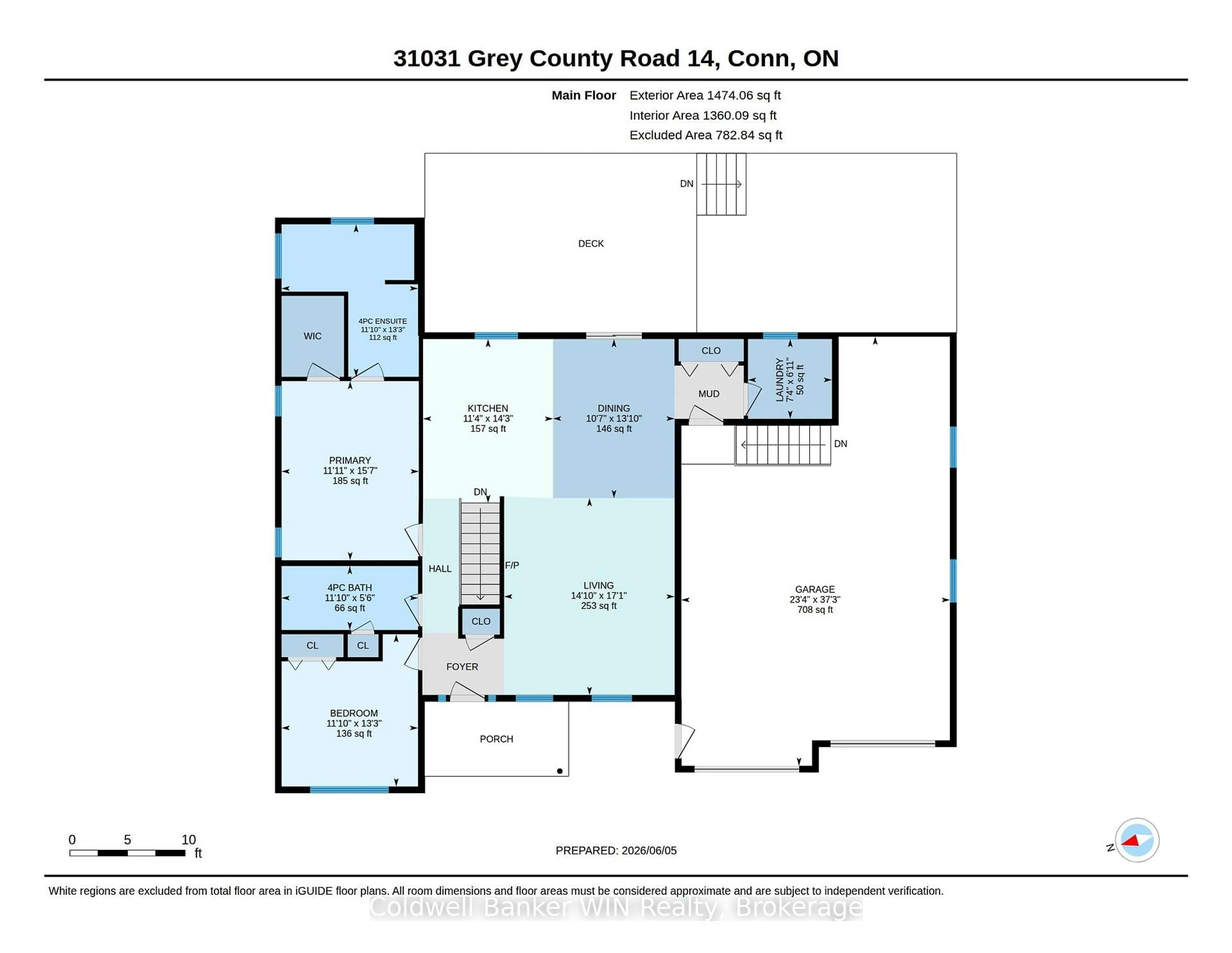 Floor plan for 31031 Grey Road 14, Southgate Ontario N0G 1N0