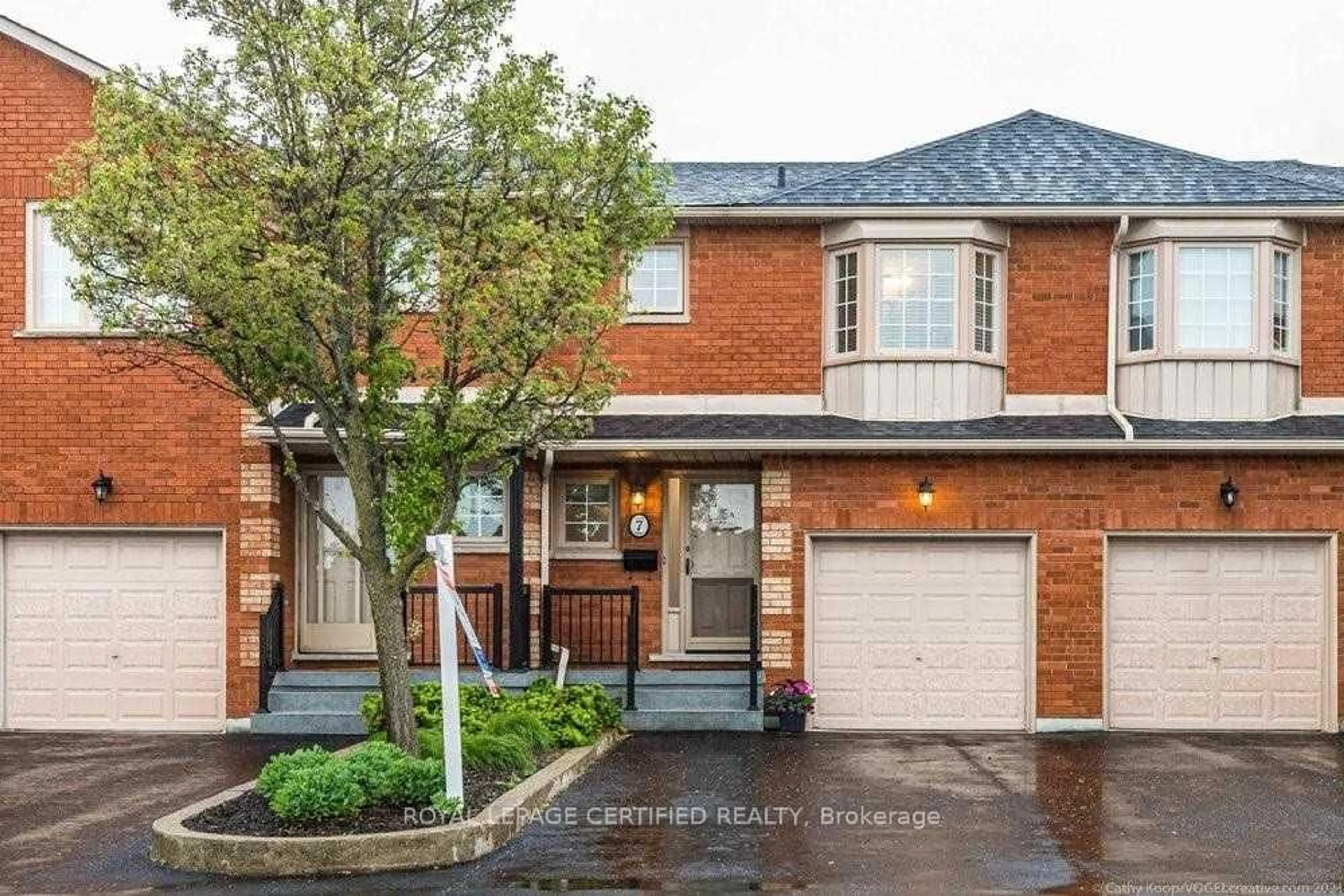 Home with brick exterior material, street for 7-255 Mount Albion Rd, Hamilton Ontario L8K 6P7