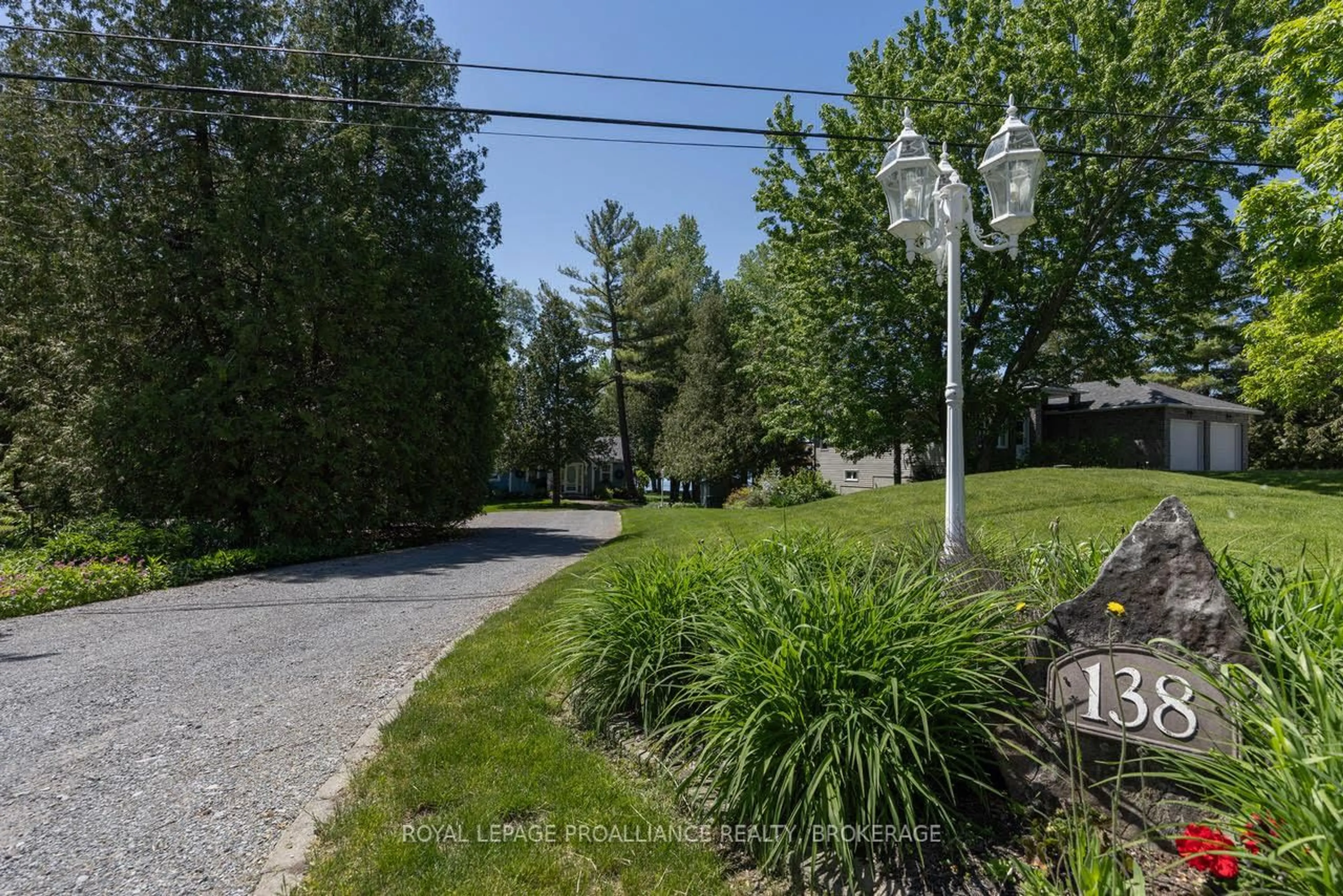 Patio, street for 138 Nicholson Point Rd, Bath Ontario K0H 1G0
