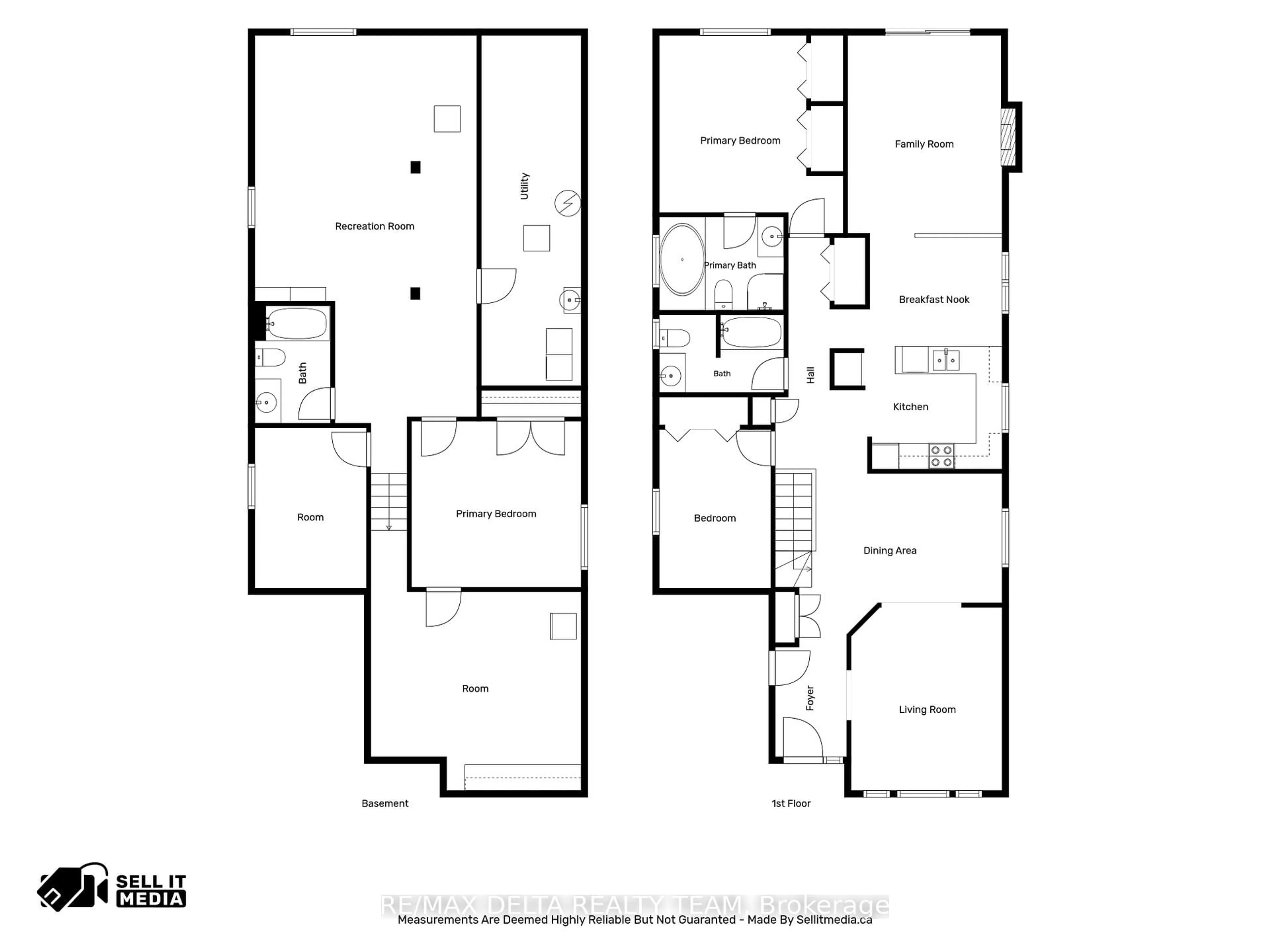 Floor plan for 979 COMO Cres, Orleans Ontario K4A 3Z6