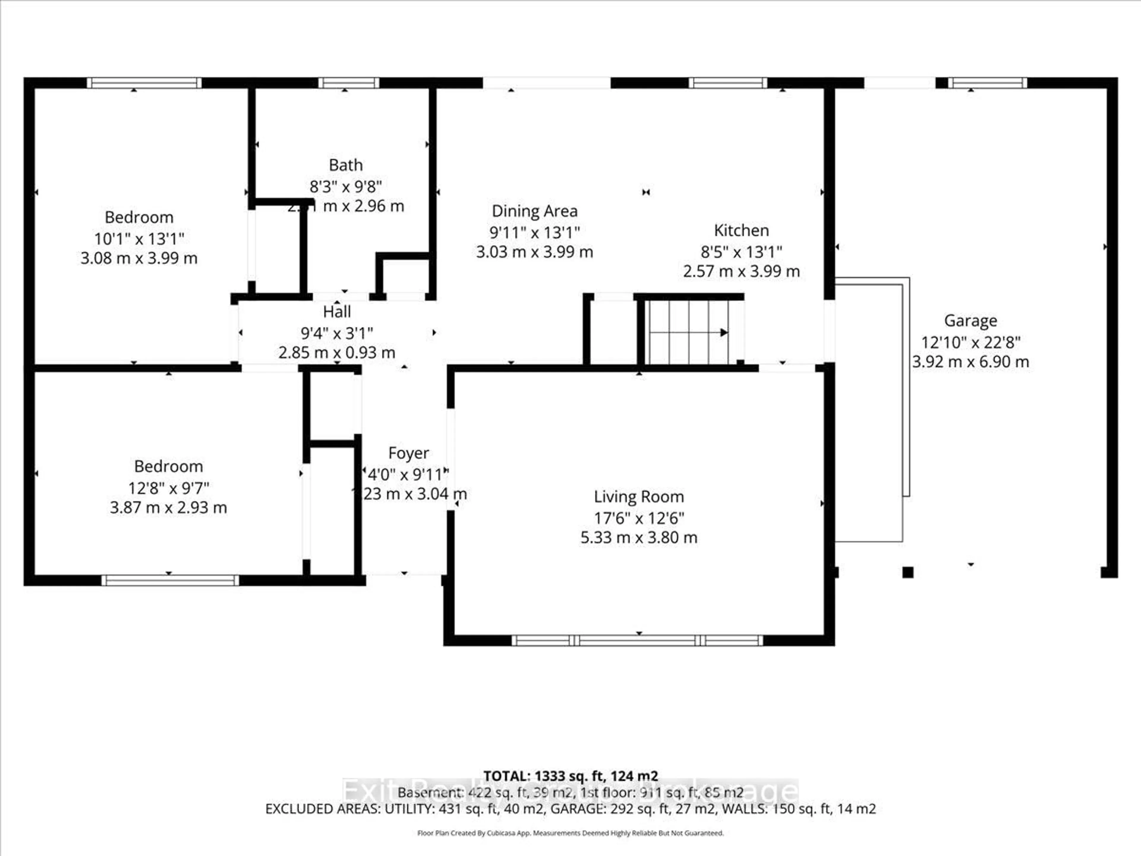 Floor plan for 71 Elizabeth St, Stirling Ontario K0K 3E0