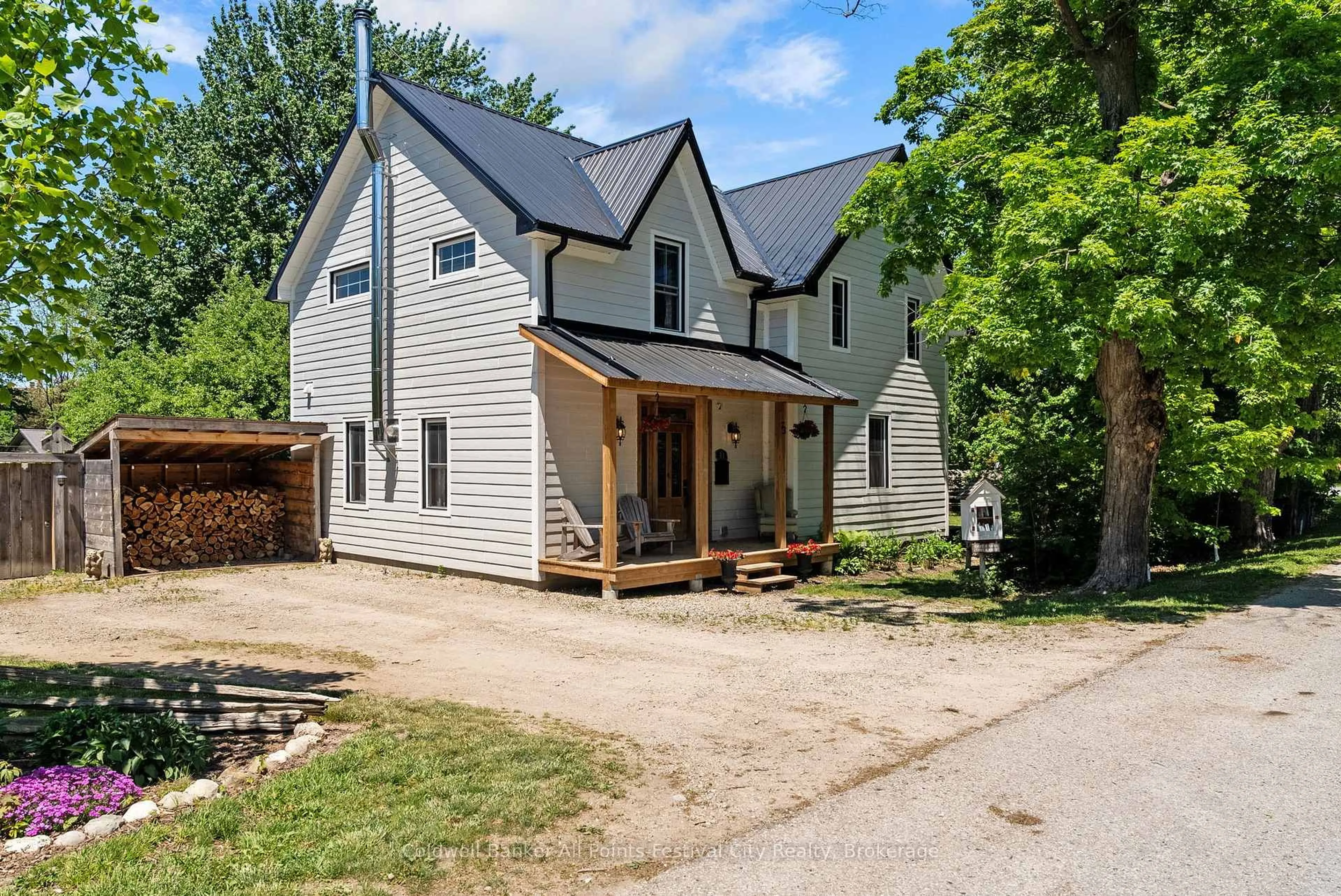 A pic from outside/outdoor area/front of a property/back of a property/a pic from drone, street for 73 William St, Ashfield-Colborne-Wawanosh Ontario N0M 1R0