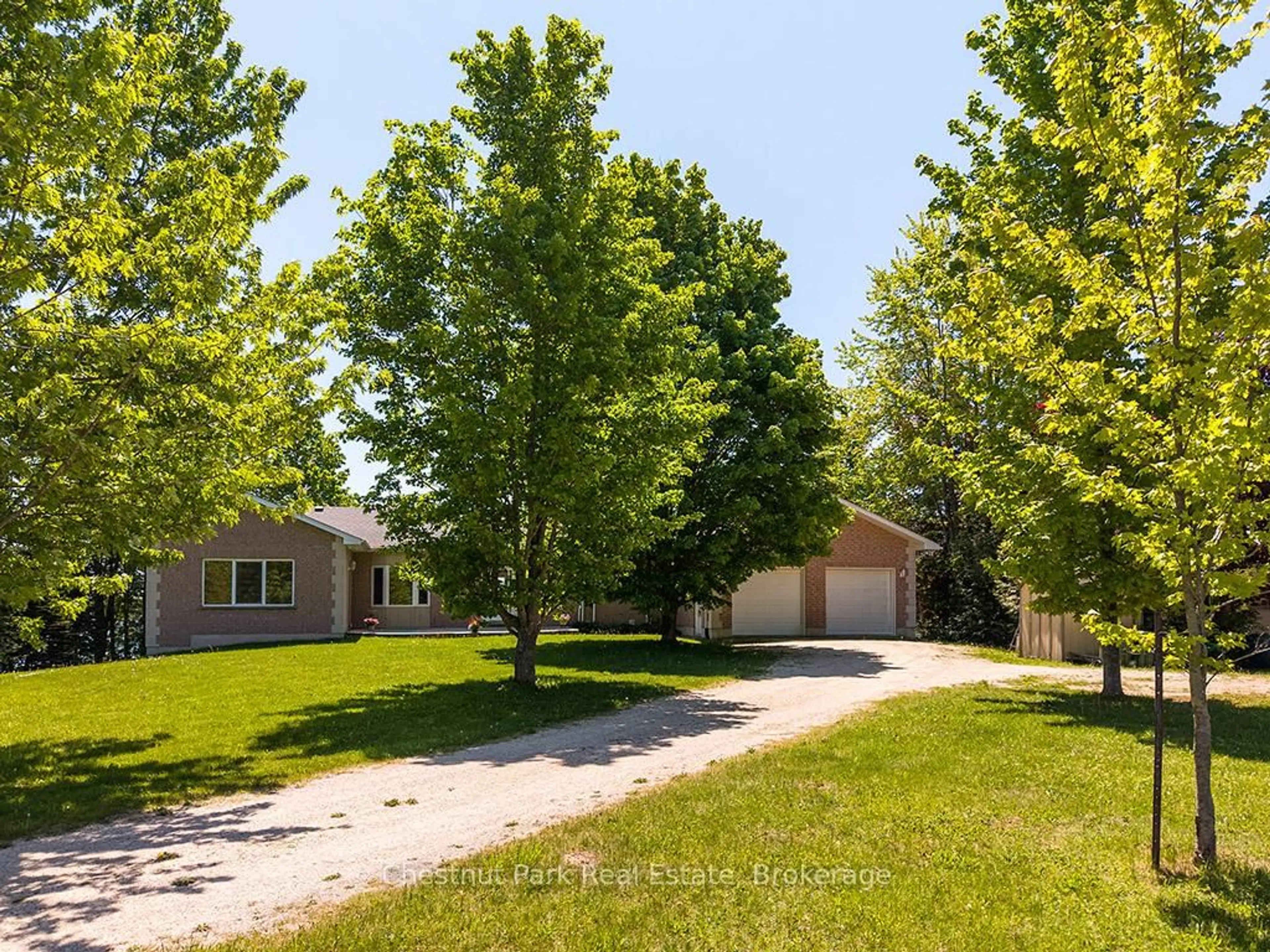 A pic from outside/outdoor area/front of a property/back of a property/a pic from drone, street for 189 Point Rd, Grey Highlands Ontario N0C 1E0