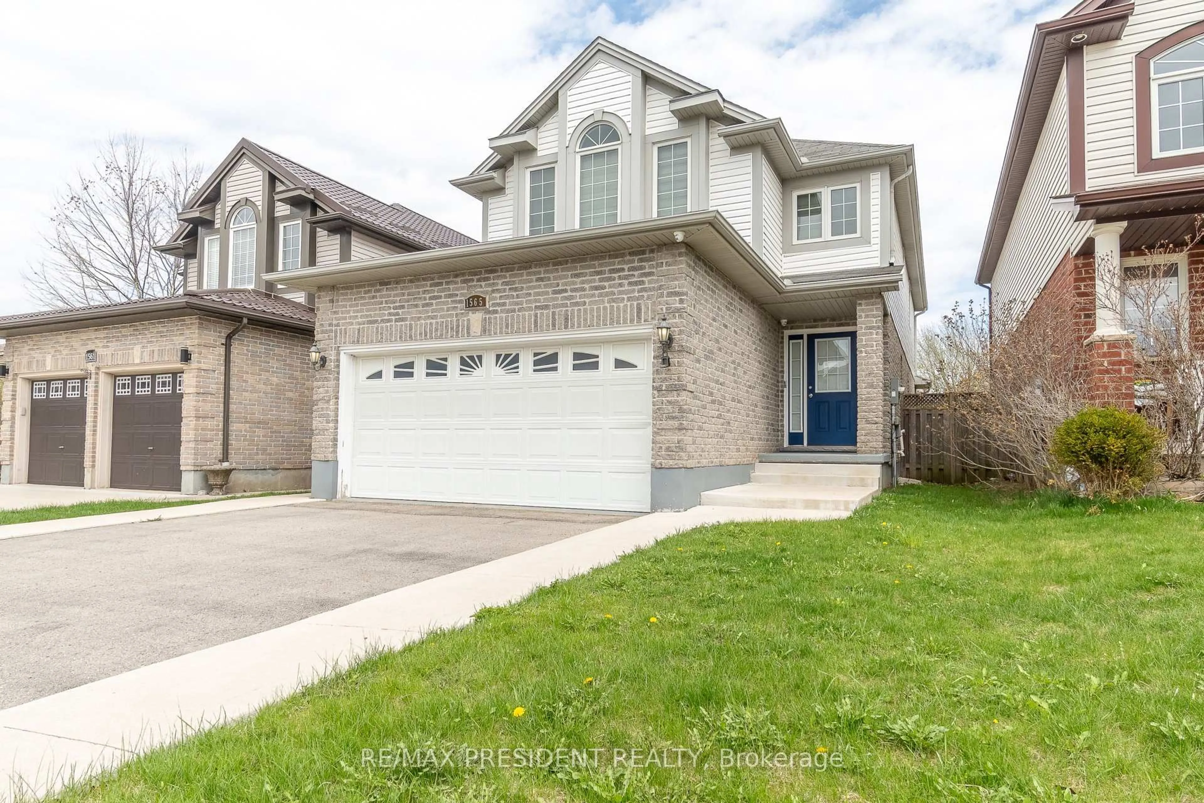 Home with brick exterior material, street for 1565 Mickleborough Crt, London North Ontario N6G 5R6