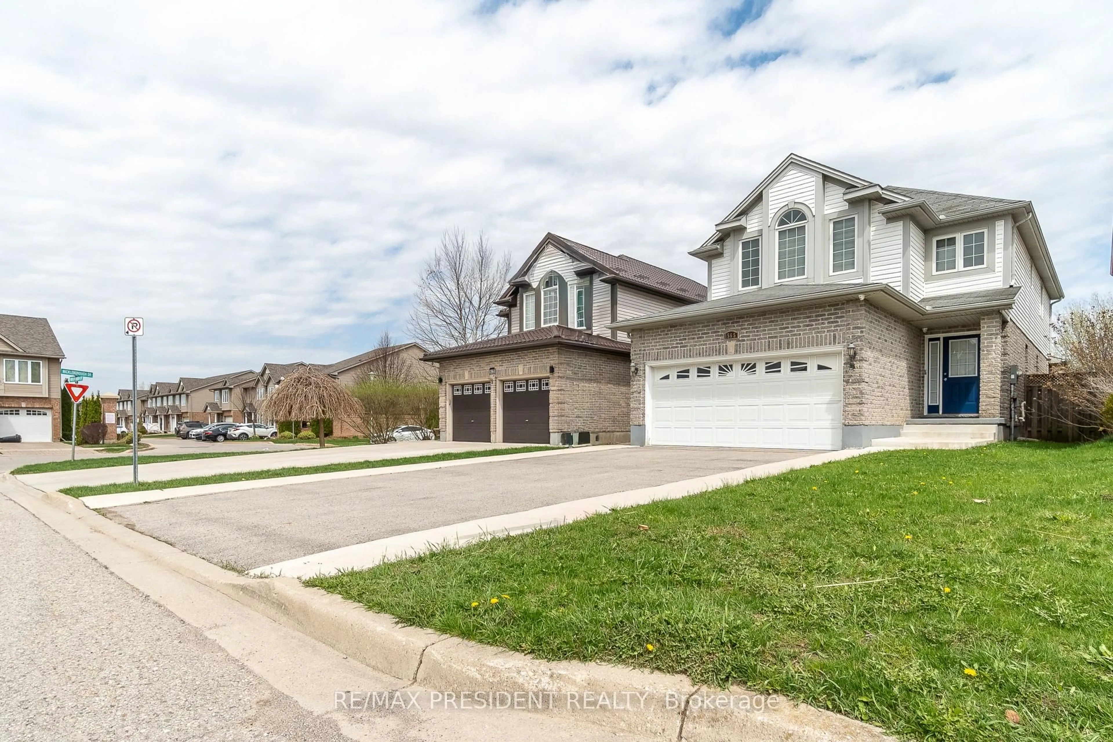 Home with brick exterior material, street for 1565 Mickleborough Crt, London North Ontario N6G 5R6
