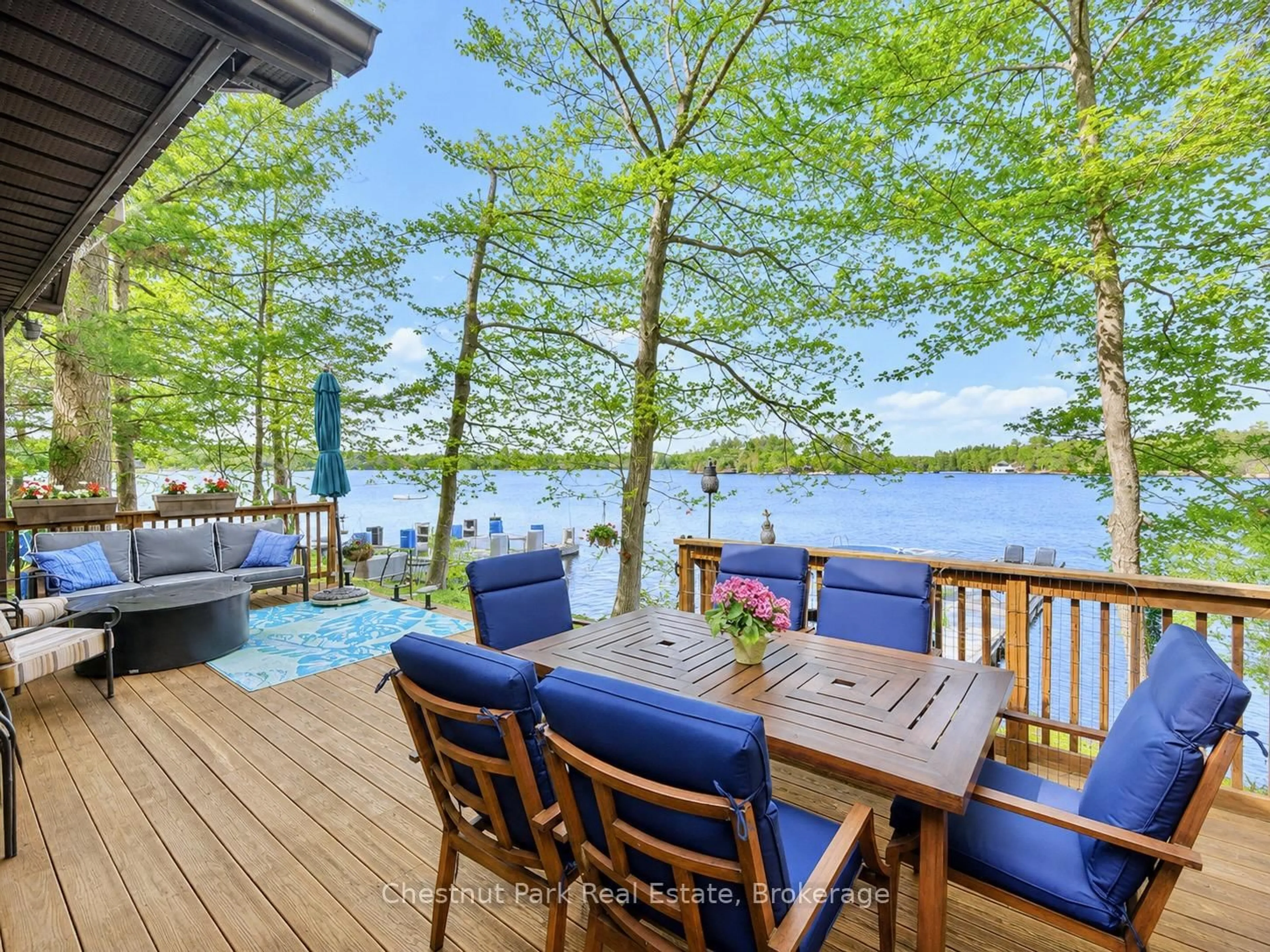 Patio, water/lake/river/ocean view for 2198 Muskoka Road 169, Gravenhurst Ontario P1P 1R2